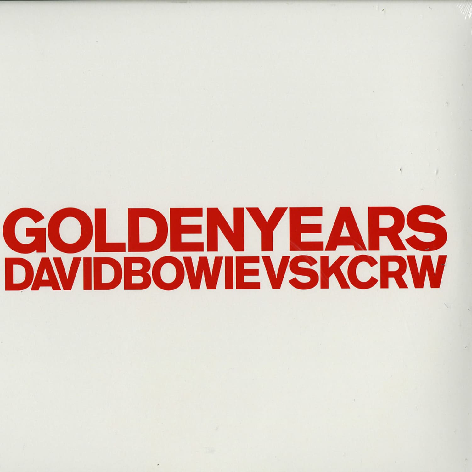 David Bowie vs KCRW - GOLDEN YEARS