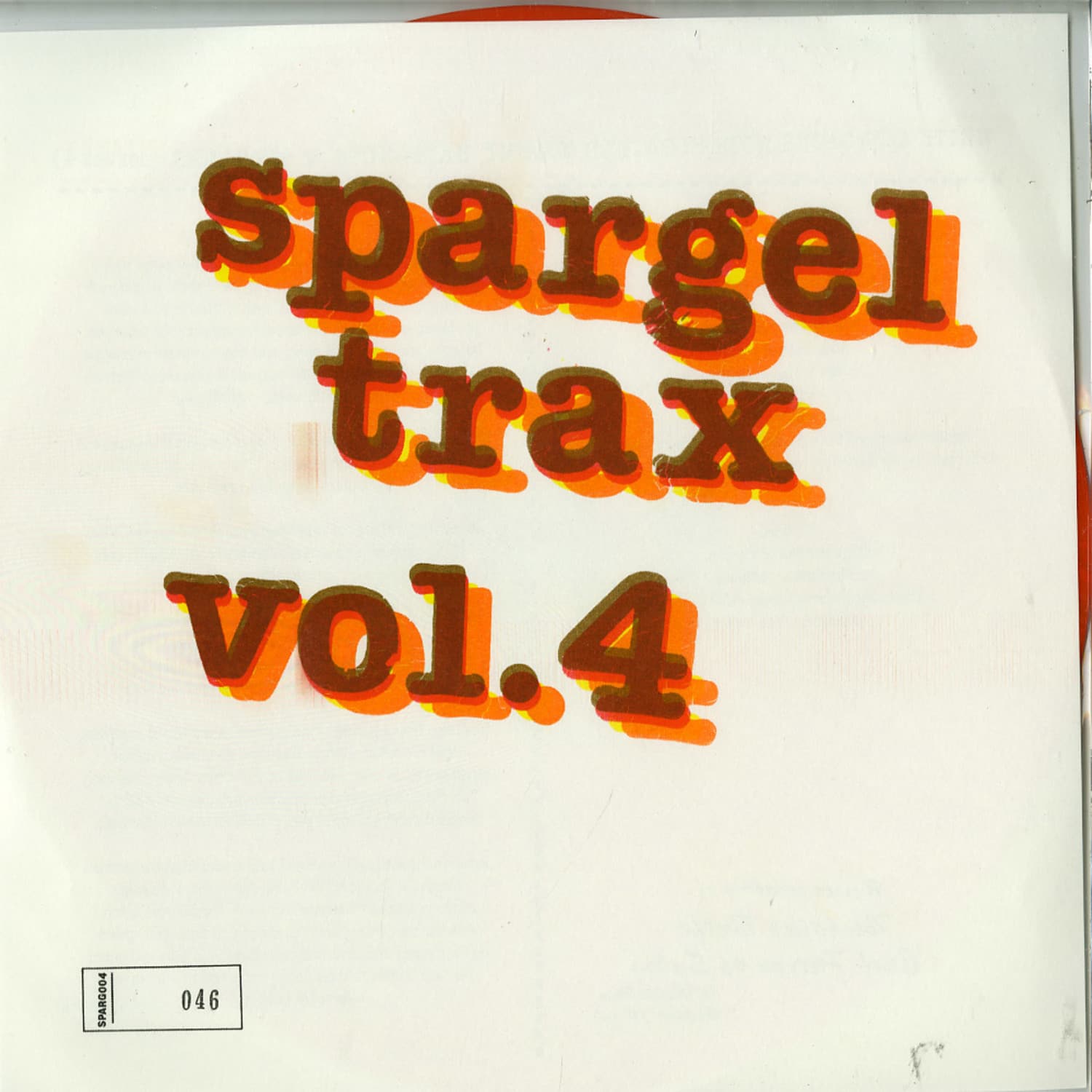 Various Artists - SPARGEL TRAX VOL. 4 
