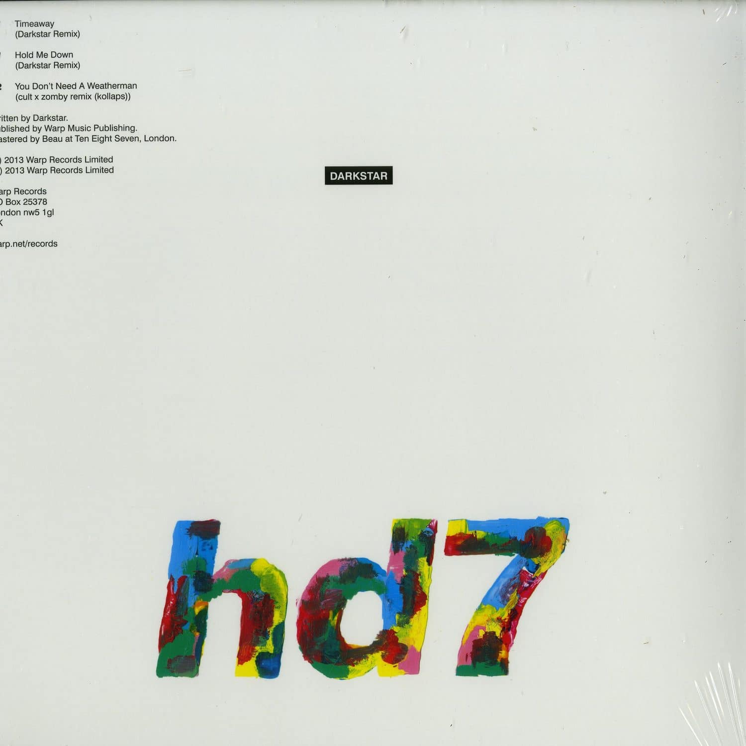 Darkstar - HD7 / REMIX EP 2