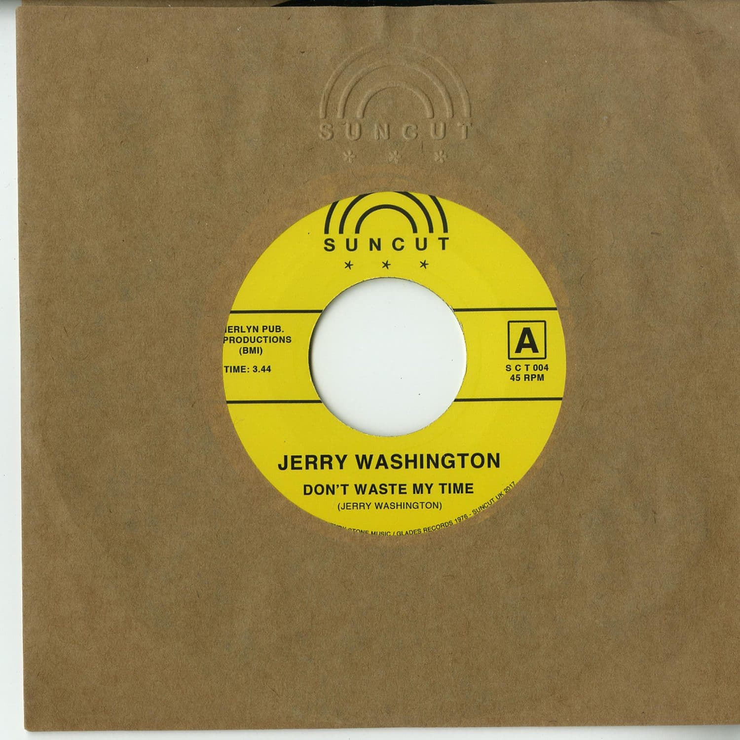 Jerry Washington / Timmy Thomas - DONT WASTE MY TIME 