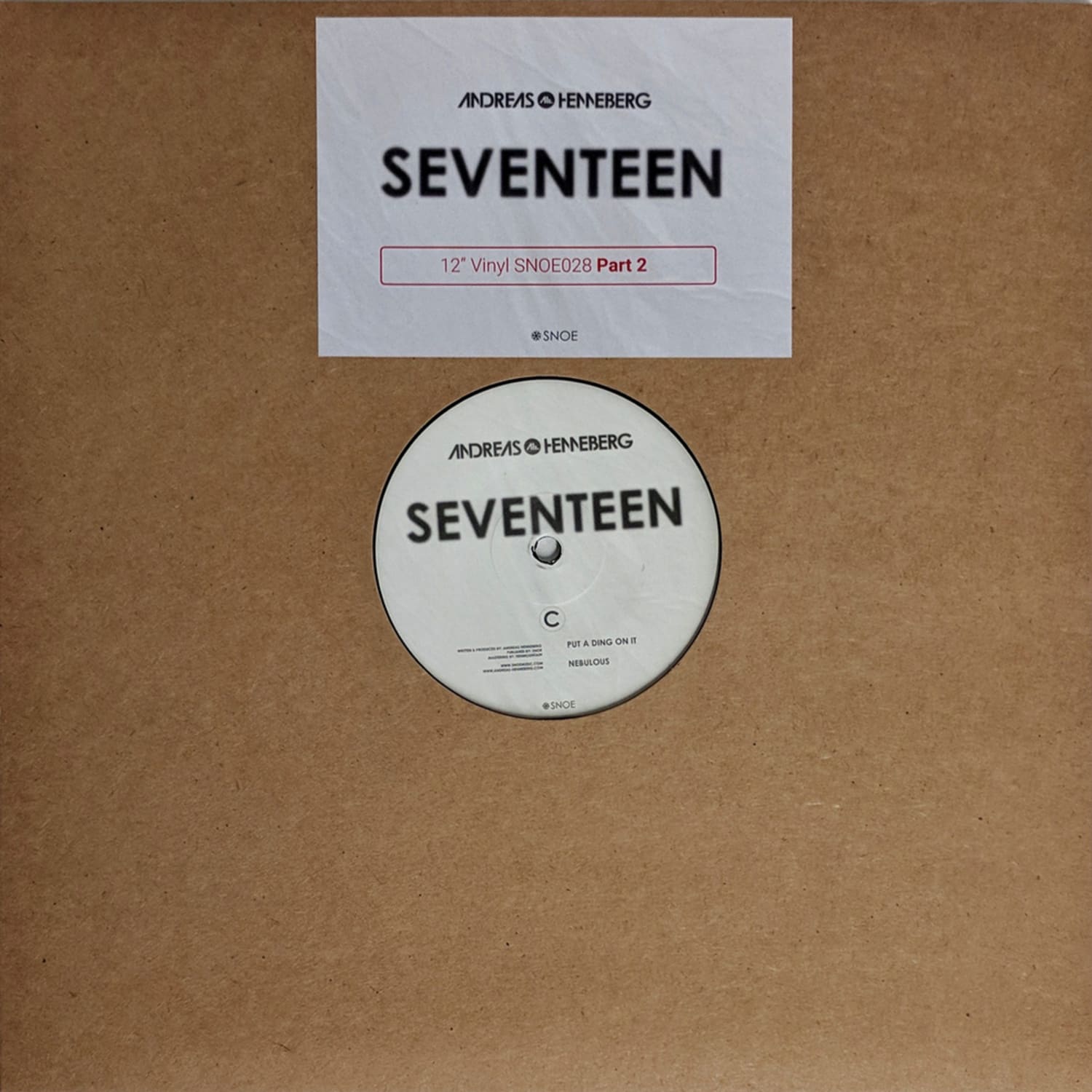 Andreas Henneberg - SEVENTEEN PART TWO