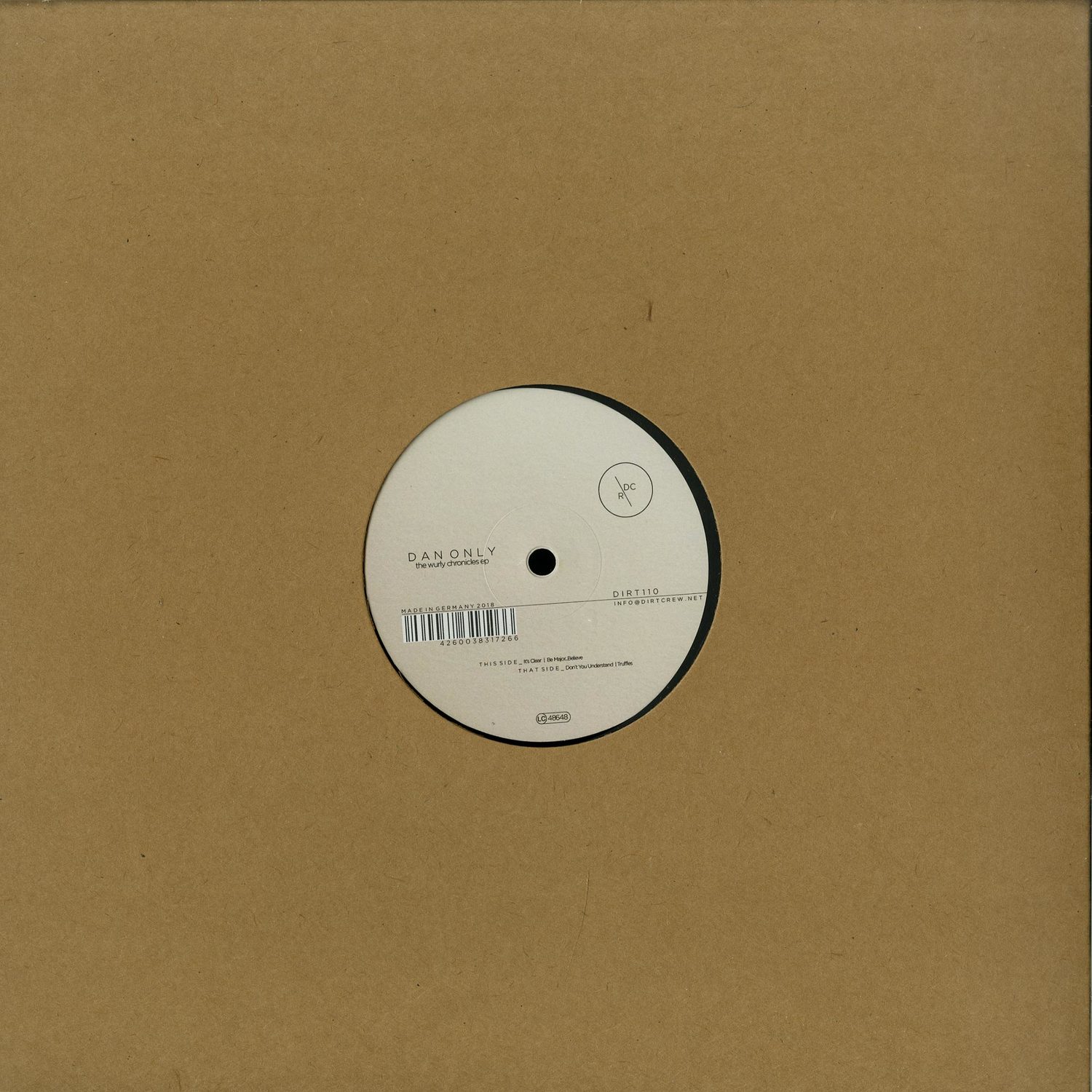 Dan Only - THE WURLY CHRONICLES EP