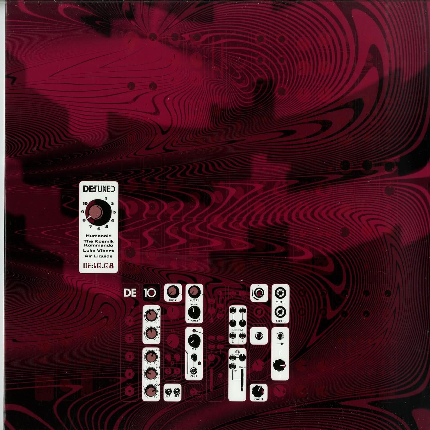 Humanoid / The Kosmik Kommando / Luke Vibert / Air Liquide - DE:10.08 
