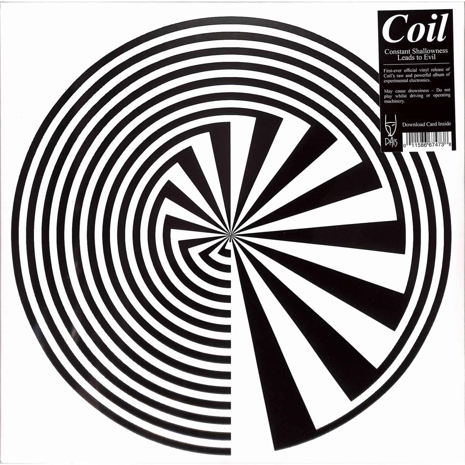 Coil - CONSTANT SHALLOWNESS LEADS TO EVIL 