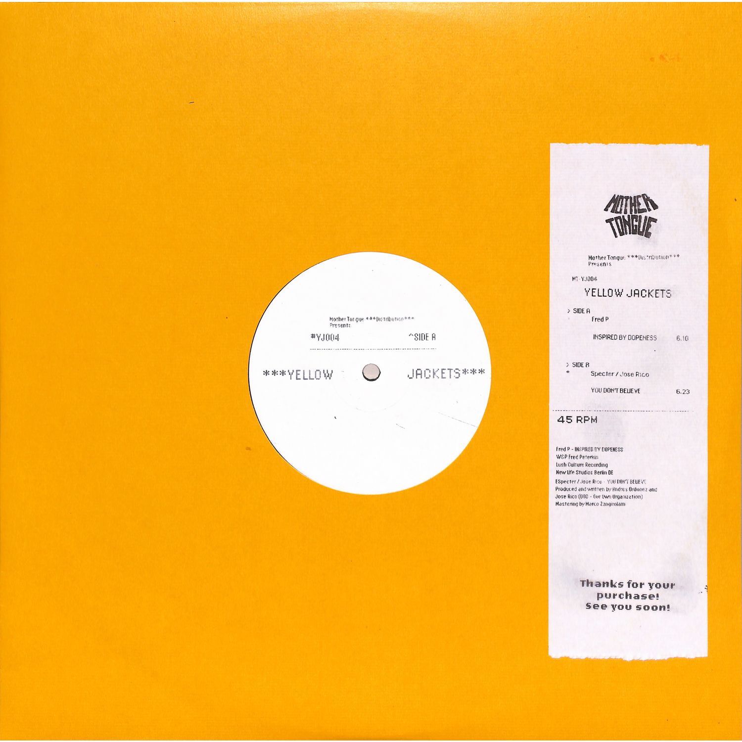 Fred P / Specter & Jose Rico Fred P / Specter & Jose Rico