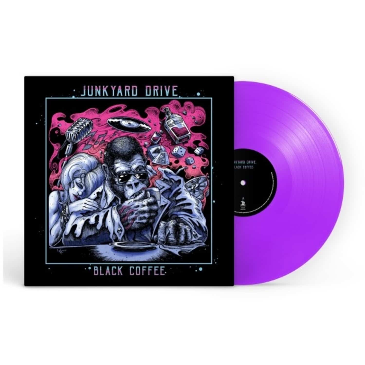 Junkyard Drive - BLACK COFFEE - PURPLE LP