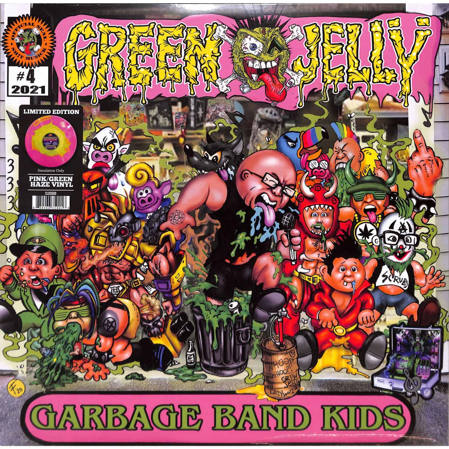 Green Jelly - GARBAGE BAND KIDS 