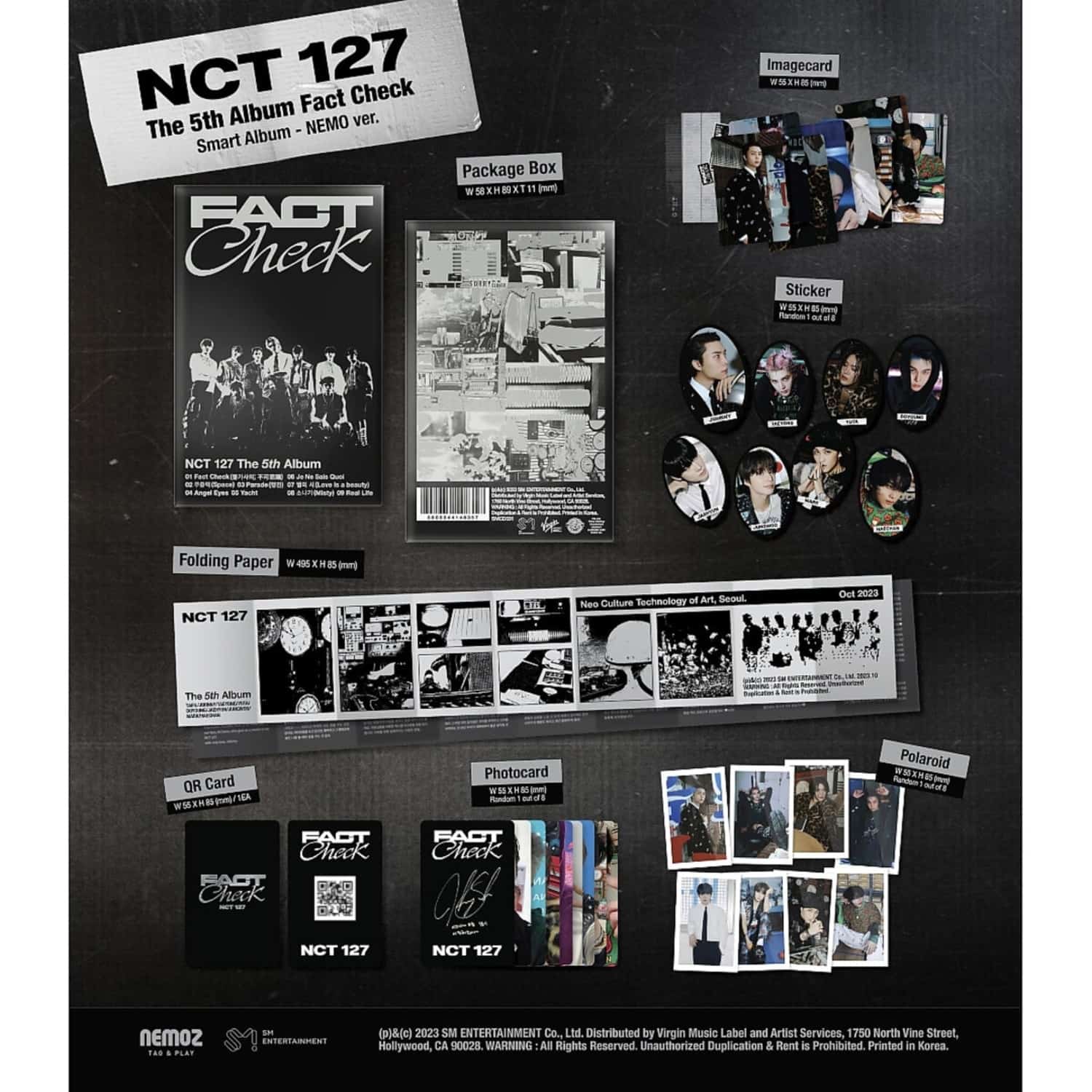 NCT 127 - THE 5TH ALBUM FACT CHECK 