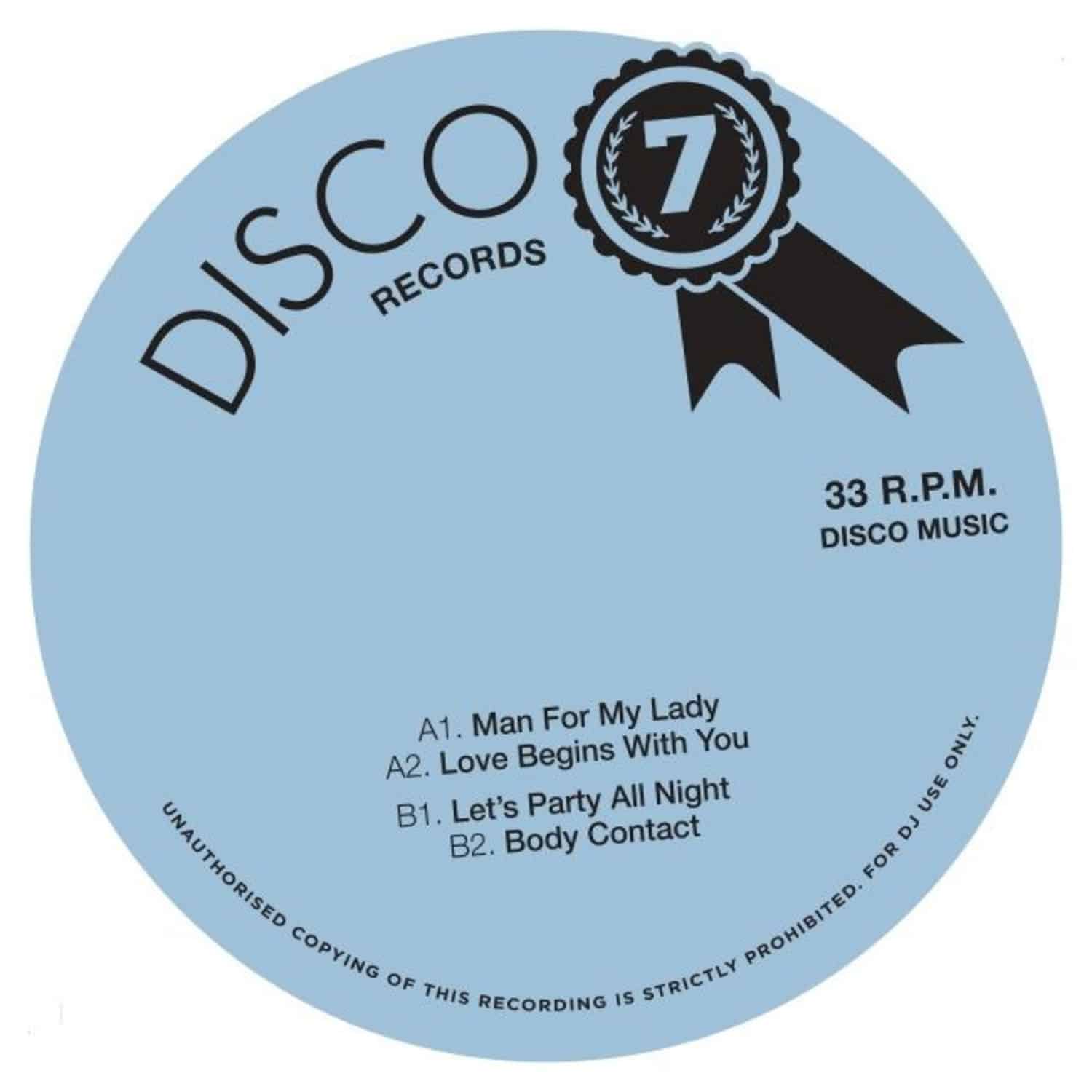 Various Artists - DISCO RECORDS #7