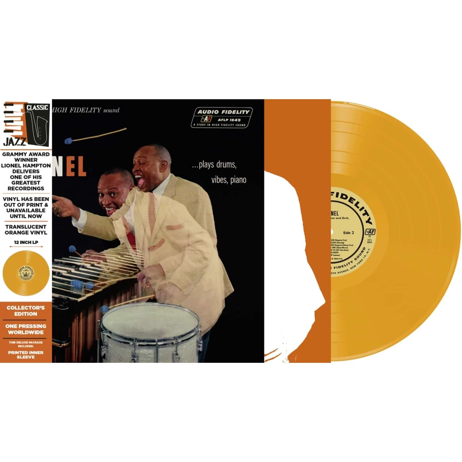Lionel Hampton and His Orchestra - LIONEL ... PLAYS DRUMS, VIBES, PIANO 