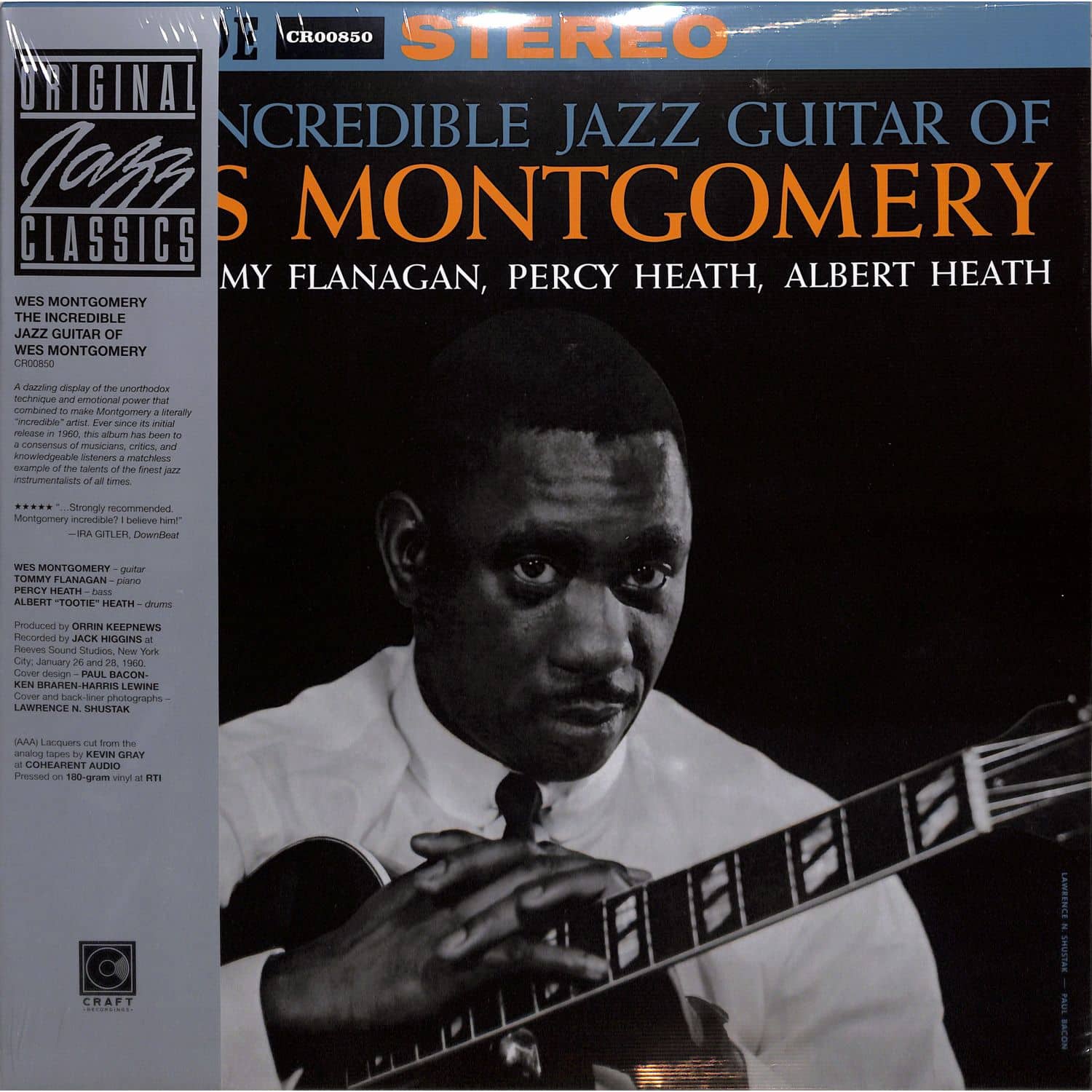 Wes Montgomery - THE INCREDIBLE JAZZ GUITAR OF WES 