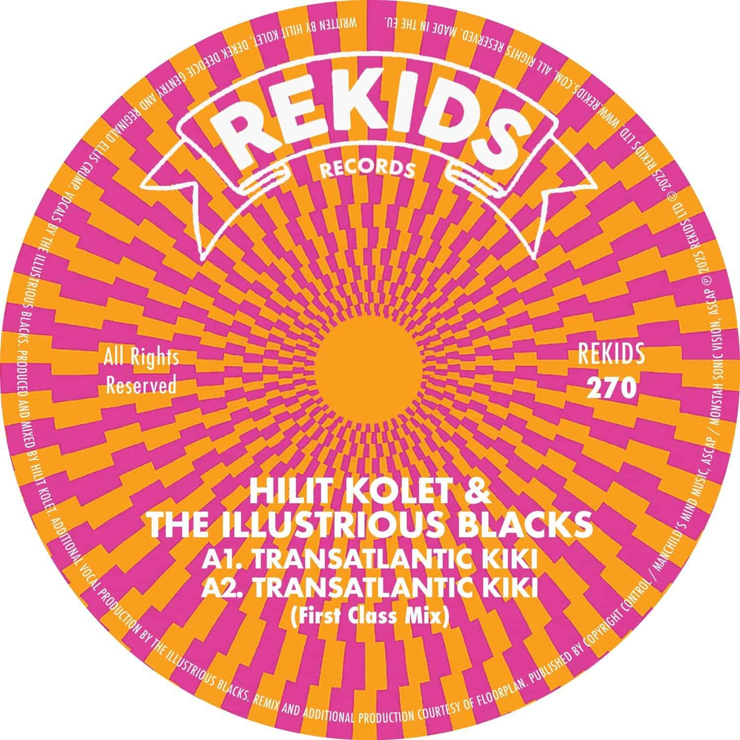Hilit Kolet & The Illustrious Blacks - TRANSATLANTIC KIKI 