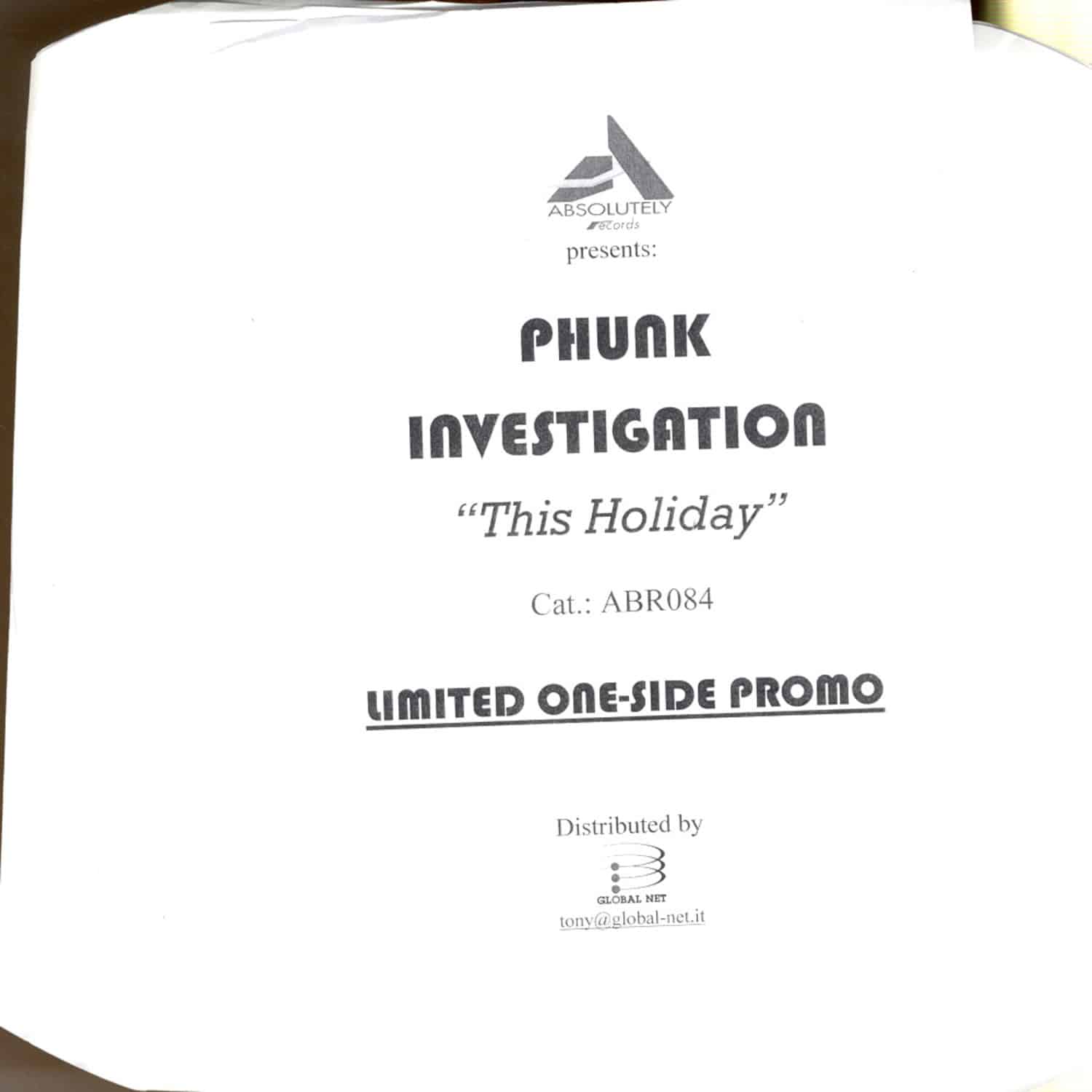 Phunk Investigation - THIS HOLIDAY