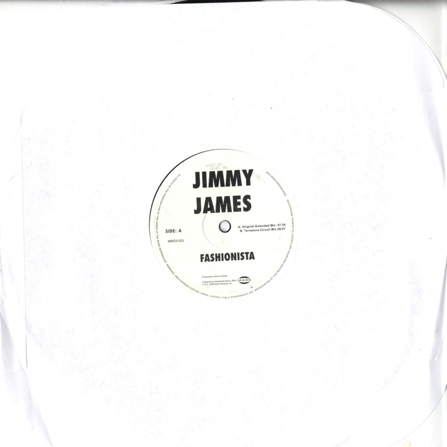 Jimmy James - FASHIONISTA 