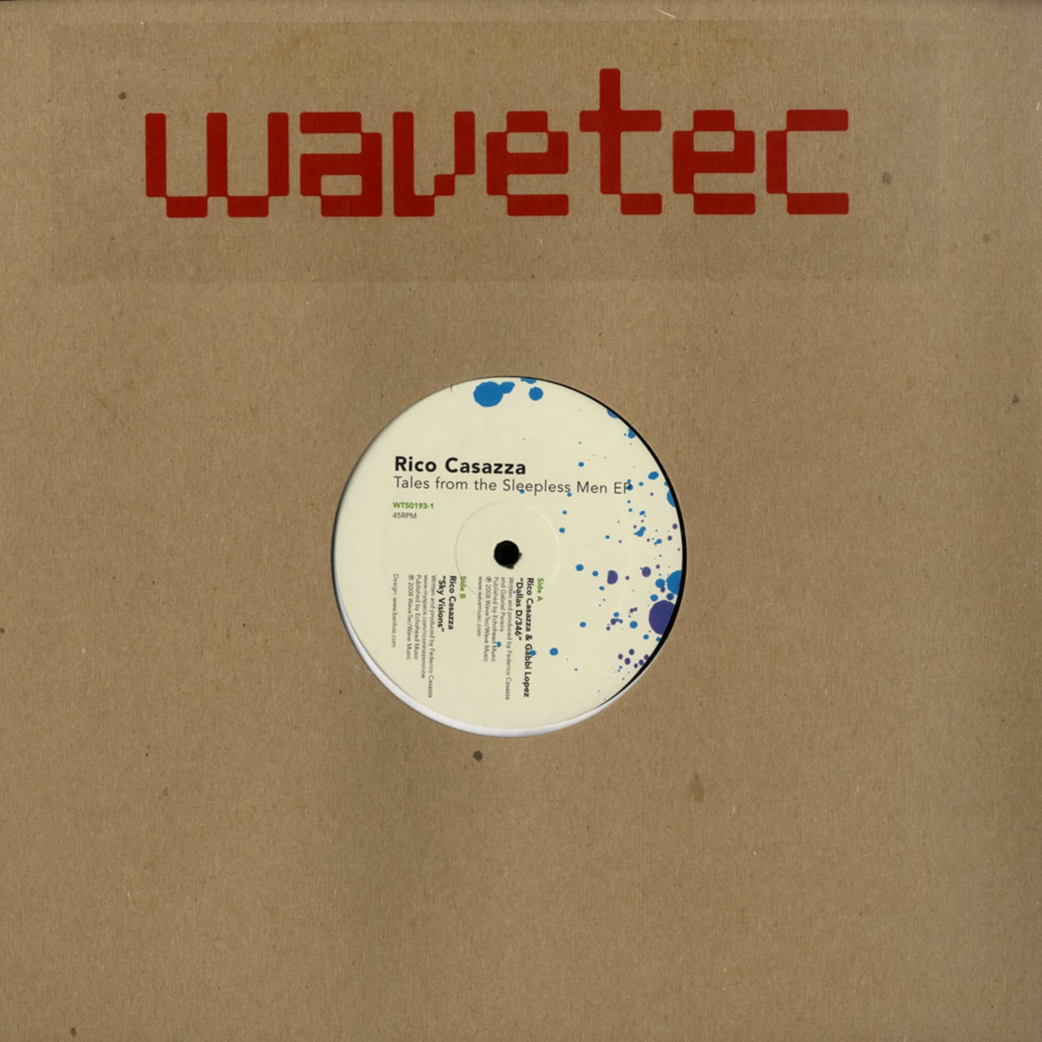 Rico Casazza - TALES FROM THE SLEEP