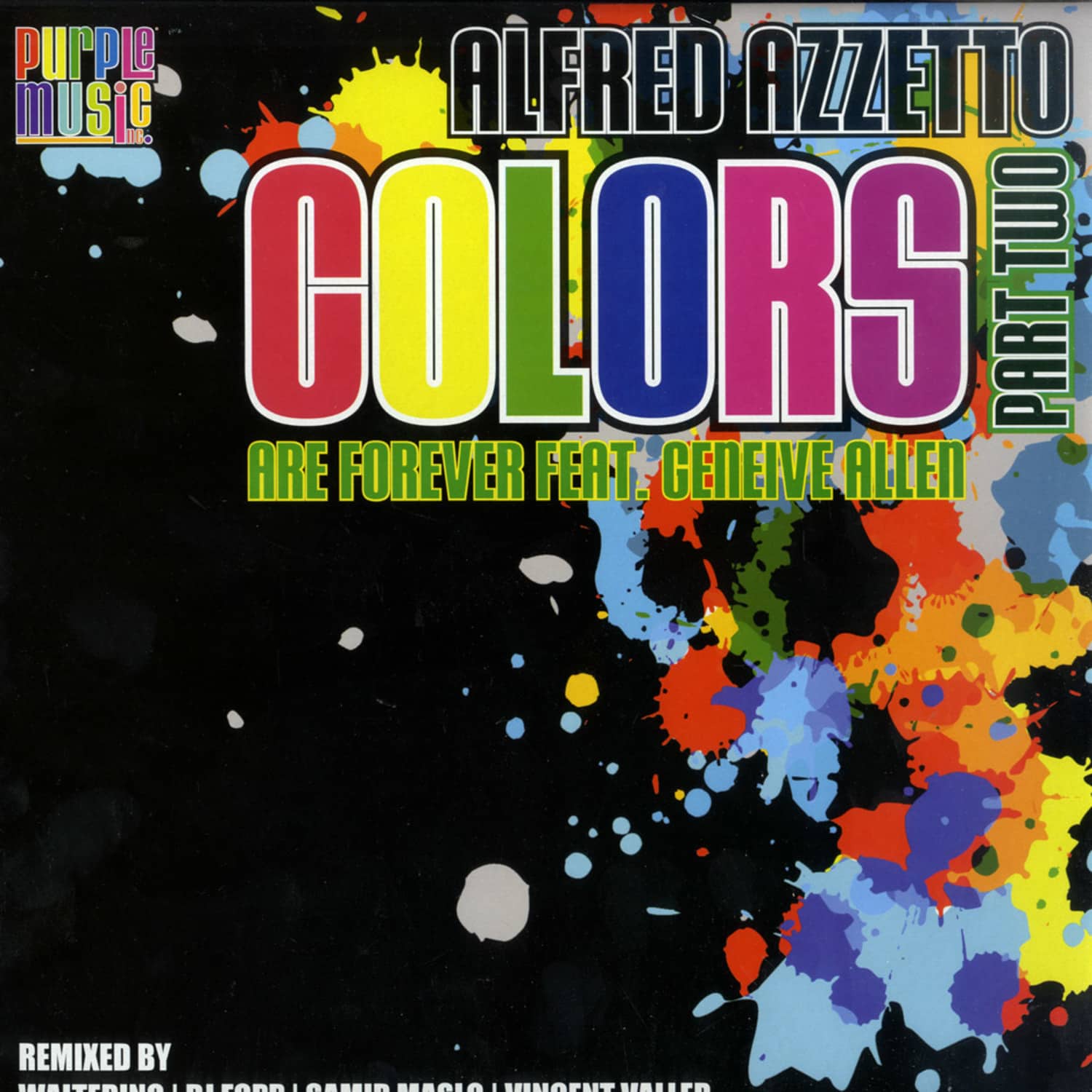 Alfred Azzetto feat. Geneiva Allen - COLORS ARE FOREVER - PART 2