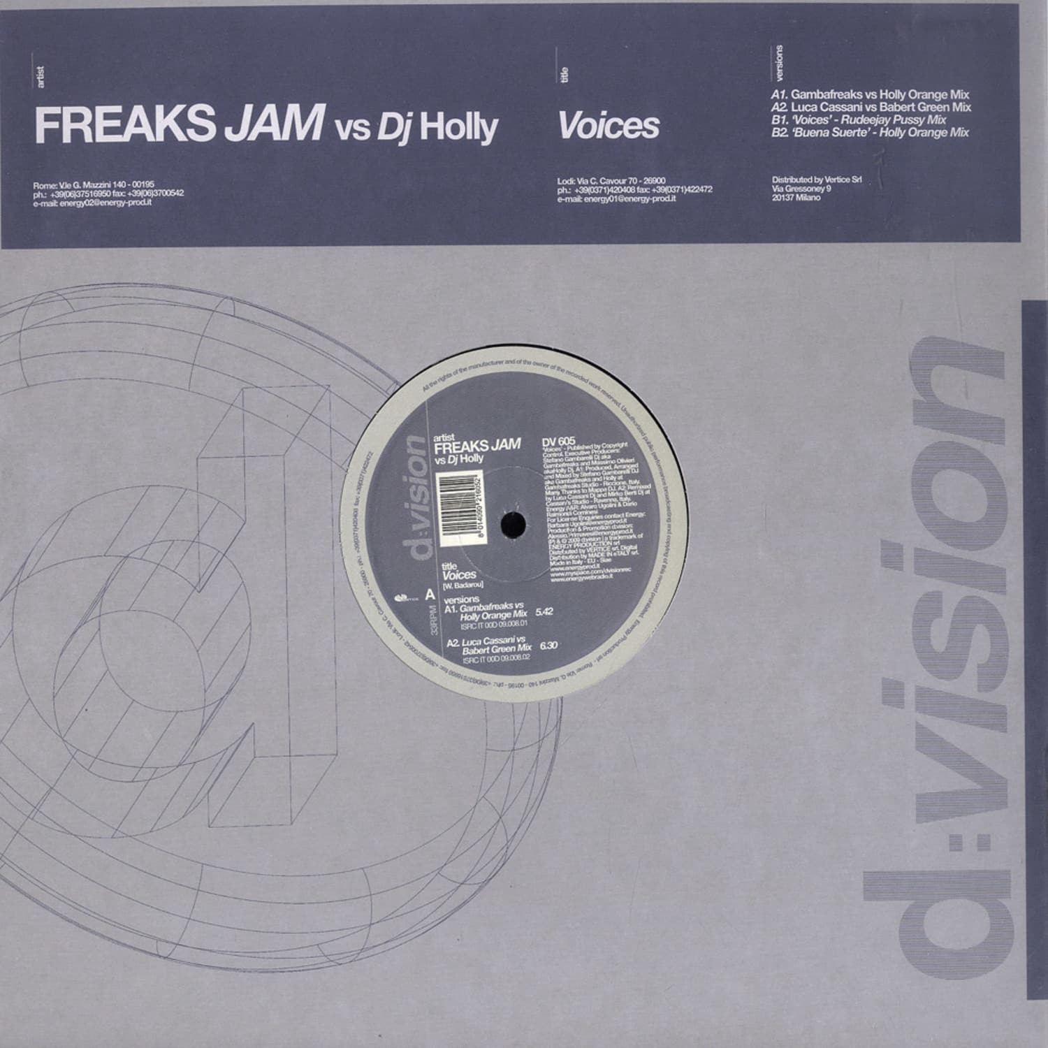 Freaks Jam vs. DJ Holly - VOICES