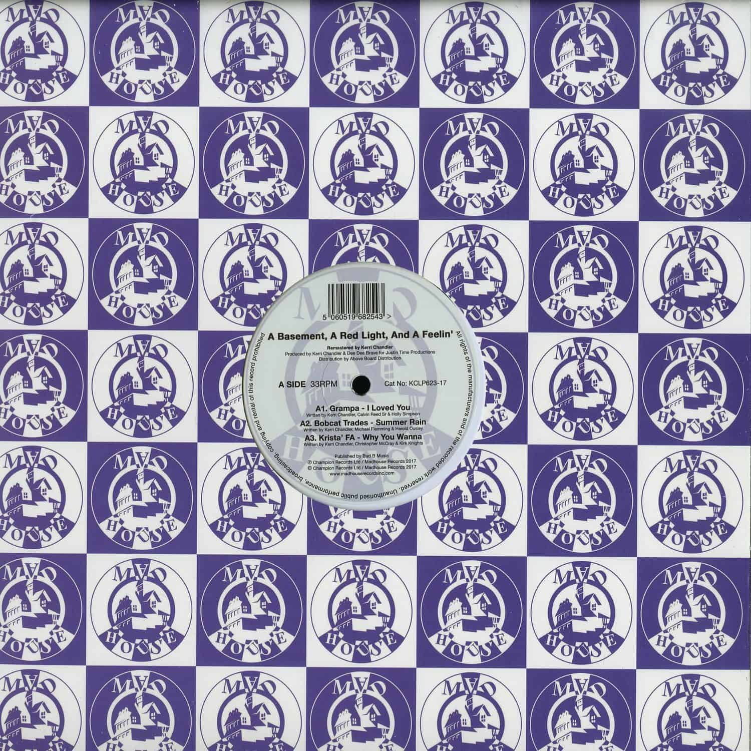 Kerri Chandler - A BASEMENT , A RED LIGHT, AND A FEELING 