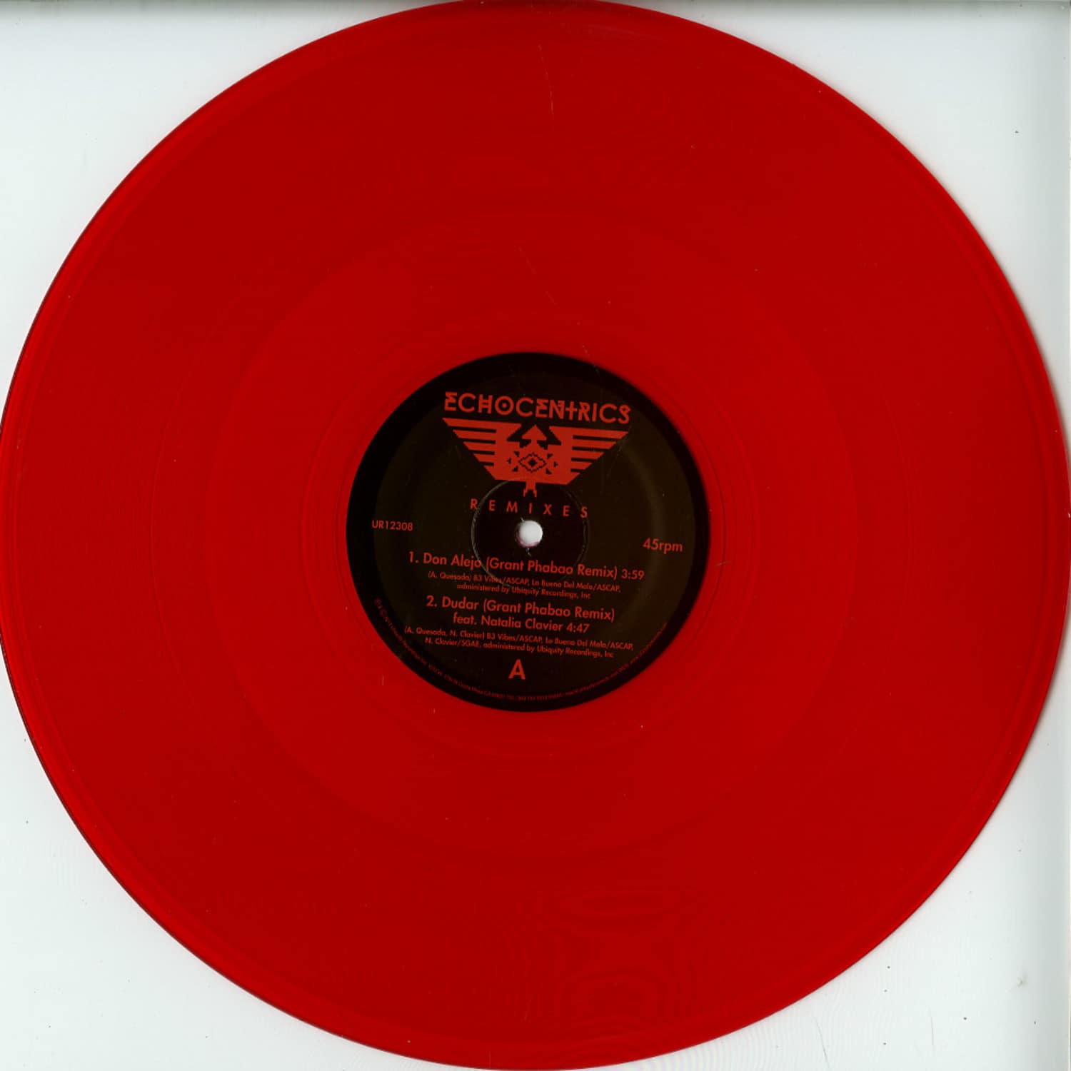 The Echocentrics - THE ECHOCENTRICS REMIXES EP