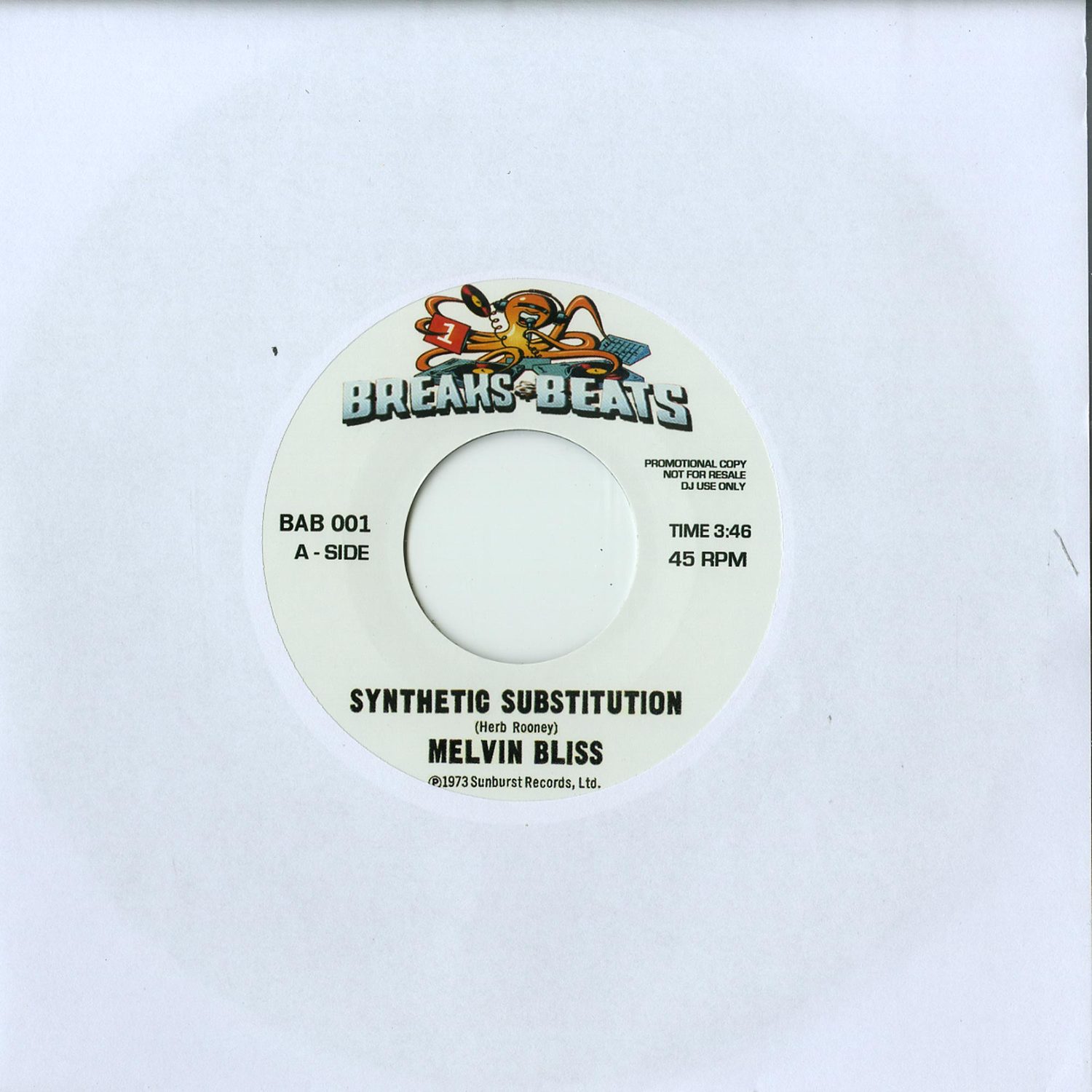 Melvin Bliss / Sweet Daddy Floyd / Synthetic Substitution / I Just Can't Help Myself Melvin Bliss / Sweet Daddy Floyd / Synthetic Substitution / I Just Can't Help Myself