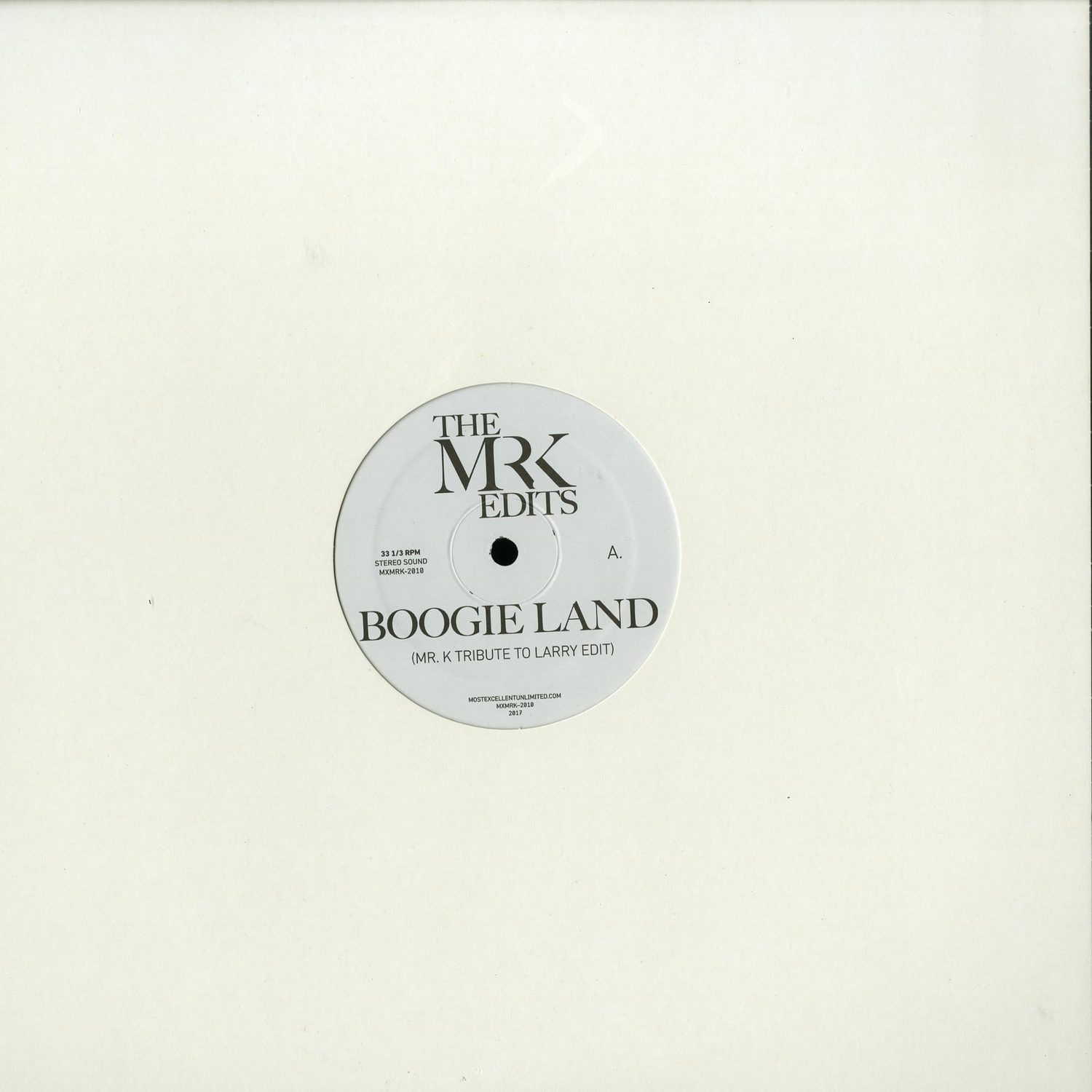 Mr K - BOOGIE LAND B/W LADY, LADY, LADY 