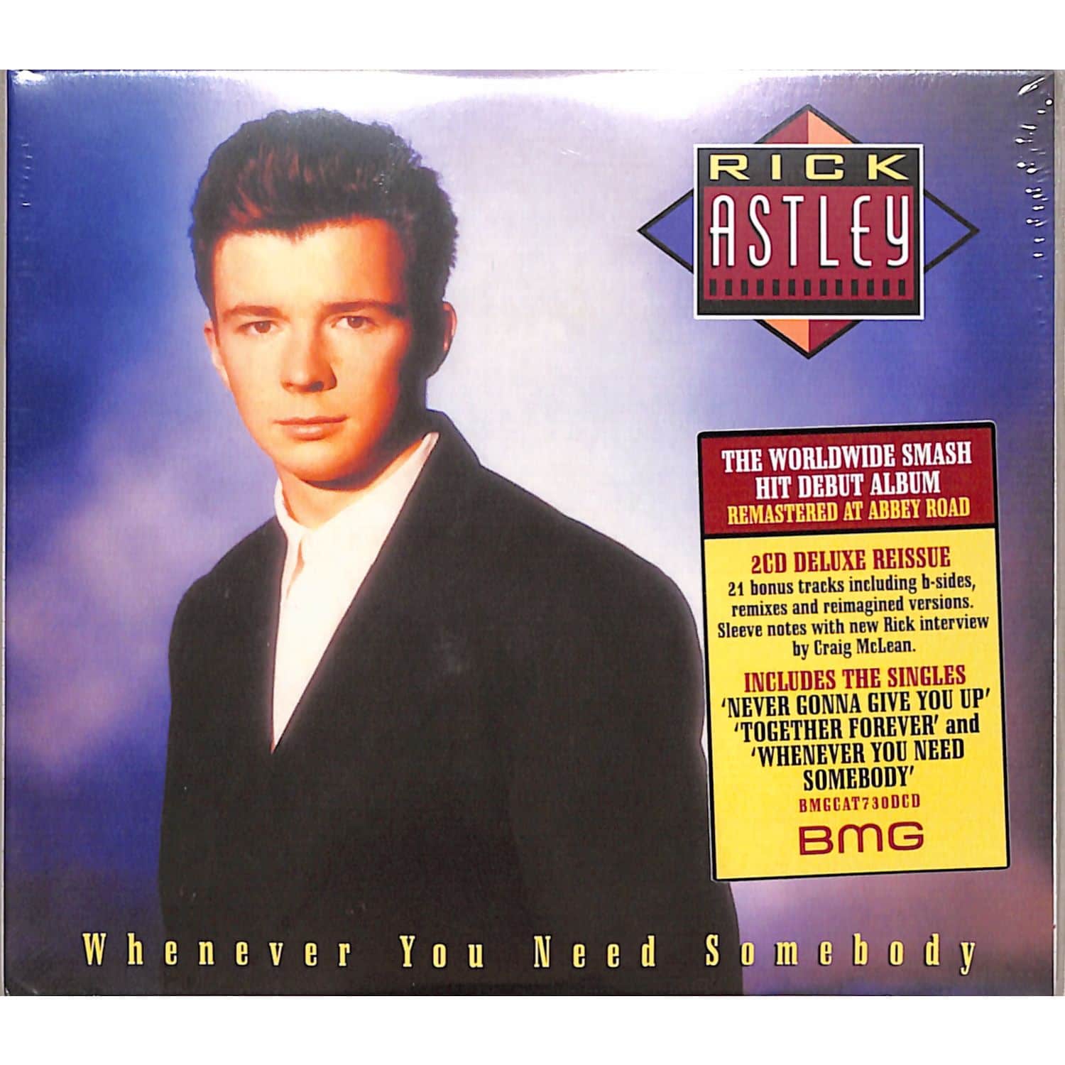 Rick Astley - WHENEVER YOU NEED SOMEBODY