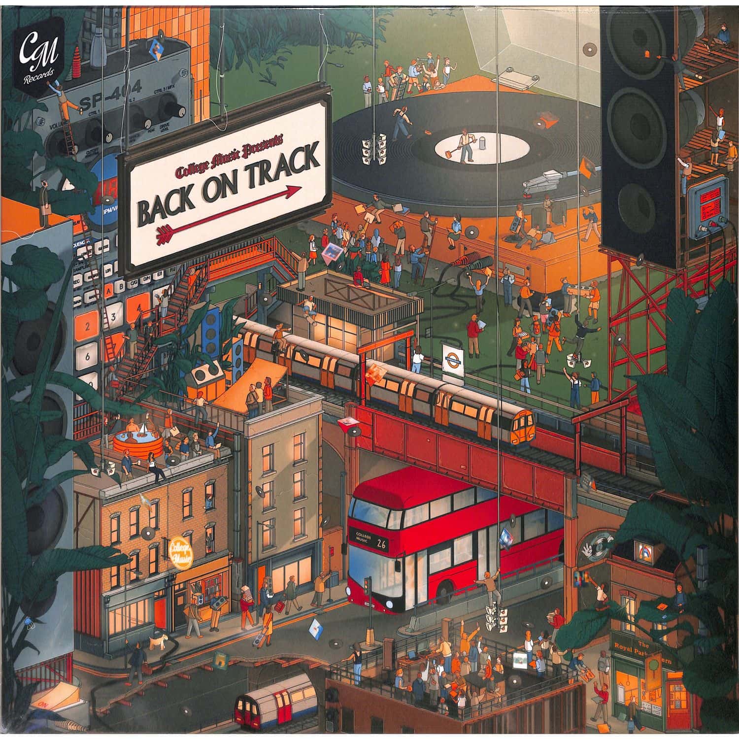 Various - COLLEGE MUSIC PRESENTS: BACK ON TRACK 