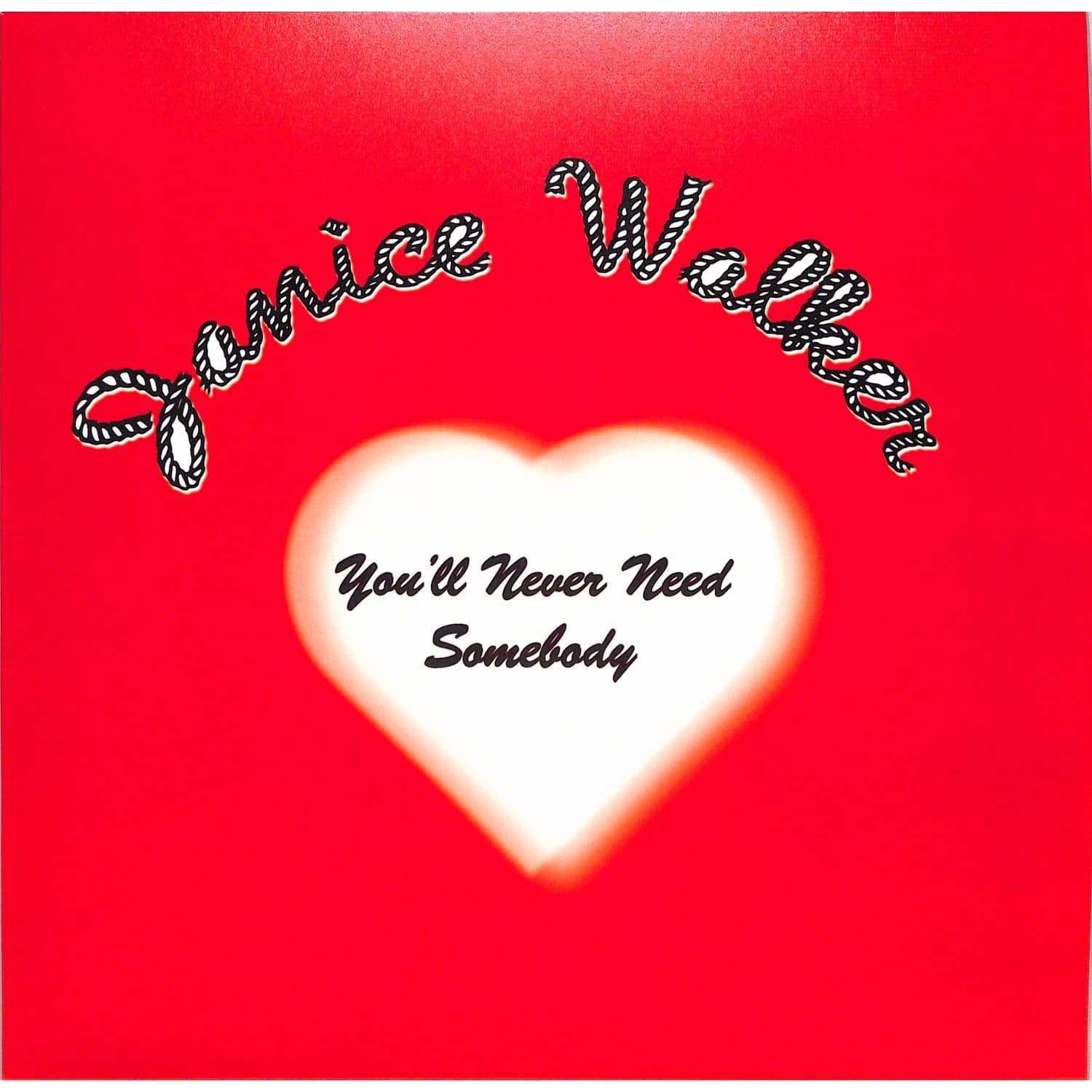 Janice Walker - YOULL NEVER NEED SOMEBODY