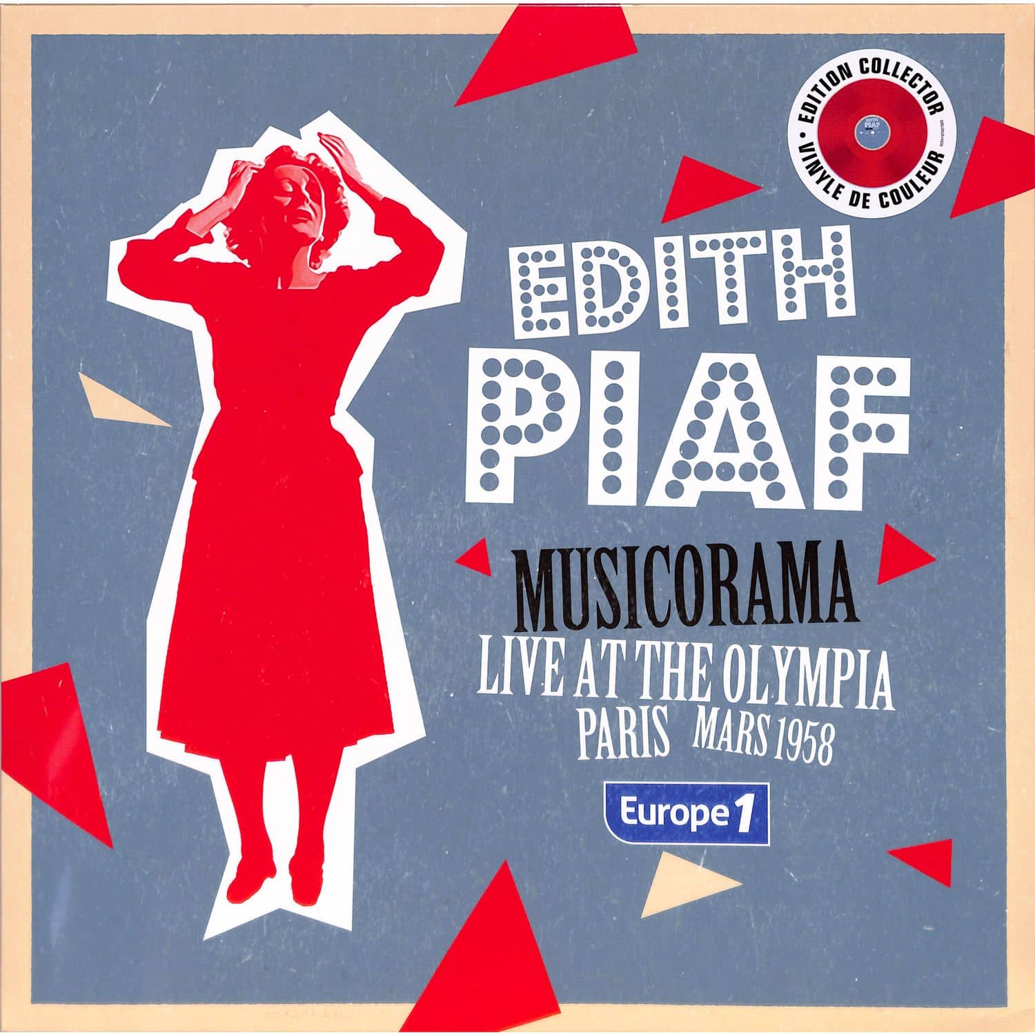 Edith Piaf - CONCERT MUSICORAMA  L OLYMPIA, 1958 
