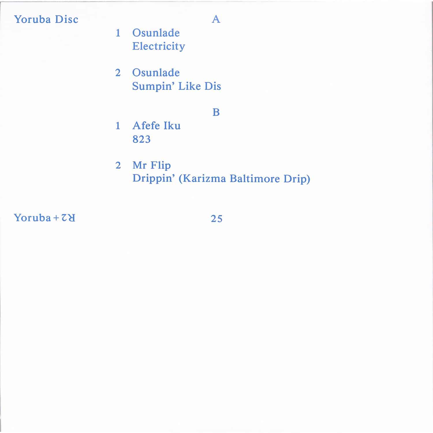 Various Artists - R2 + YORUBA - 25 