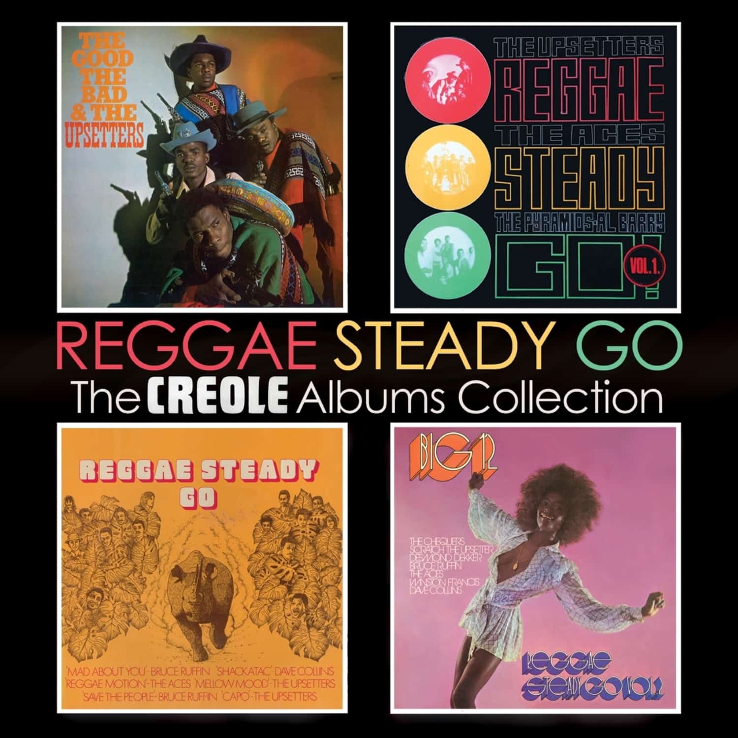 Various - REGGAE STEADY GO-THE CREOLE ALBUMS COLLECTION 