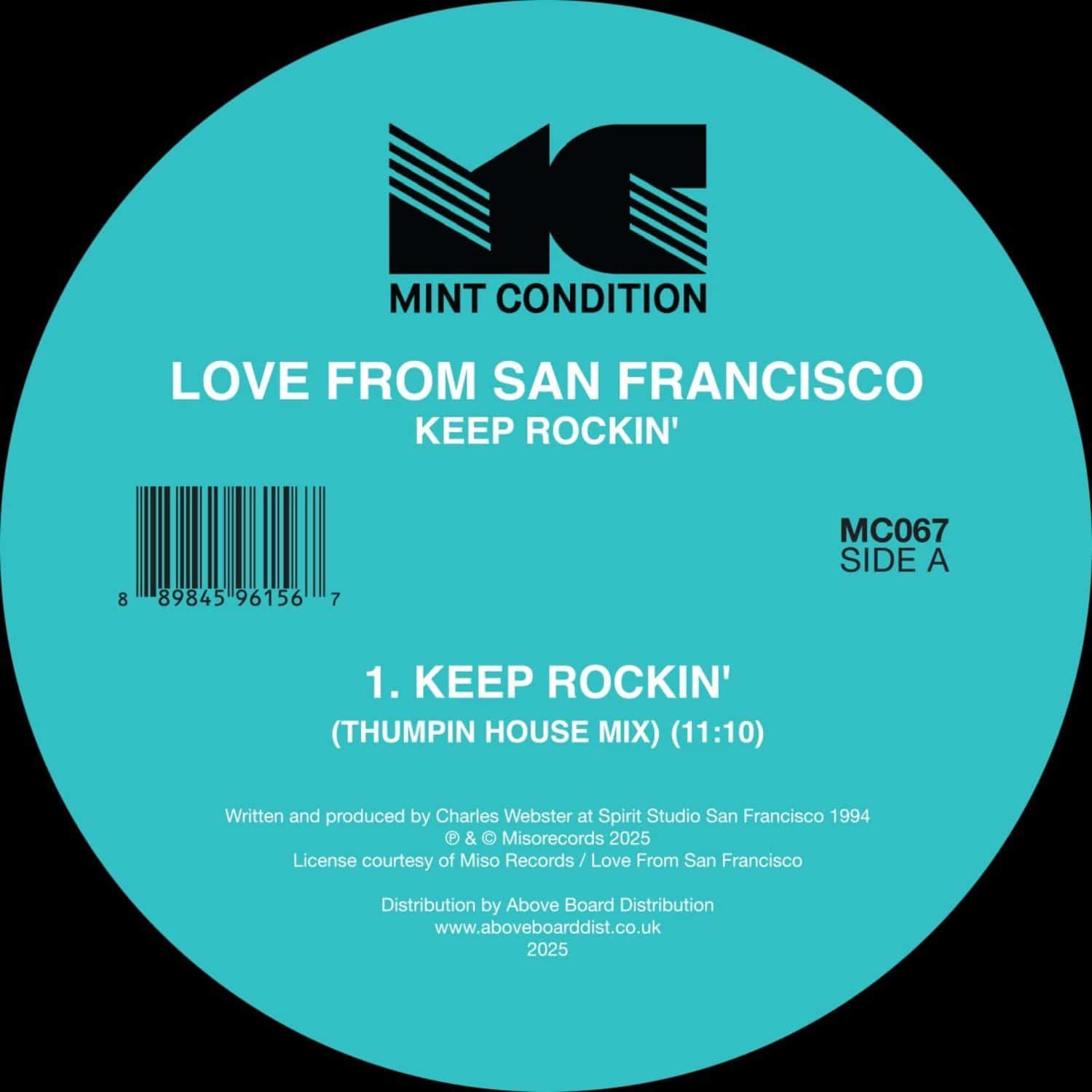 Love From San Francisco - KEEP ROCKIN 