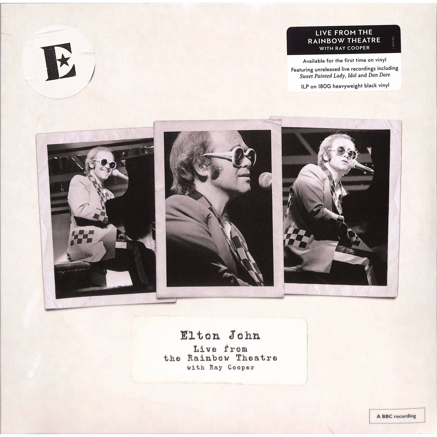 Elton John - DEFINITELY LIVE AT THE RAINBOW THEATRE 