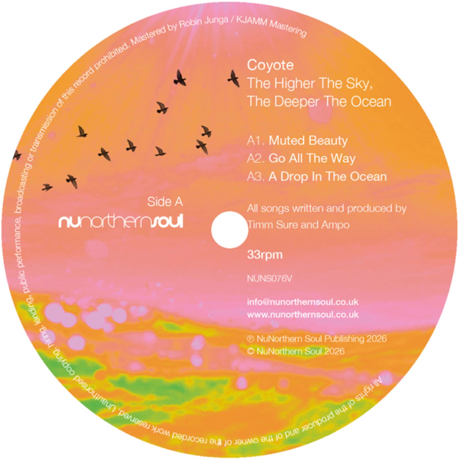 Coyote - THE HIGHER THE SKY, THE DEEPER THE OCEAN