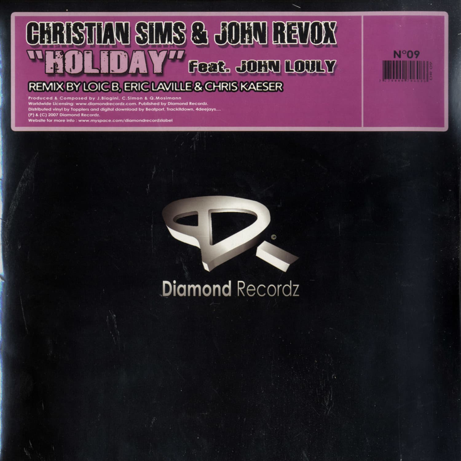 Christian Sims & John Revox - HOLIDAY
