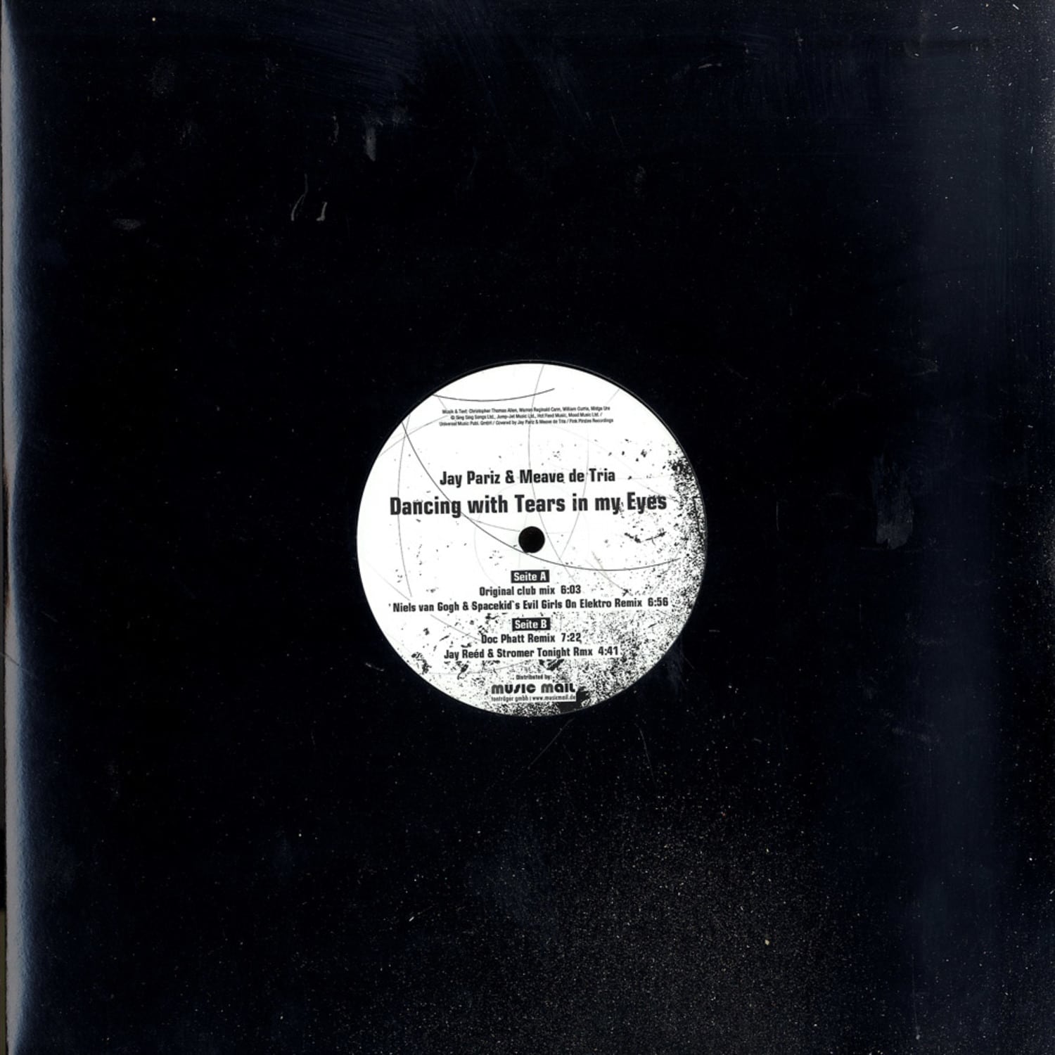 Jay Pariz & Meave De Tria - DANCING WITH TEARS IN MY EYES