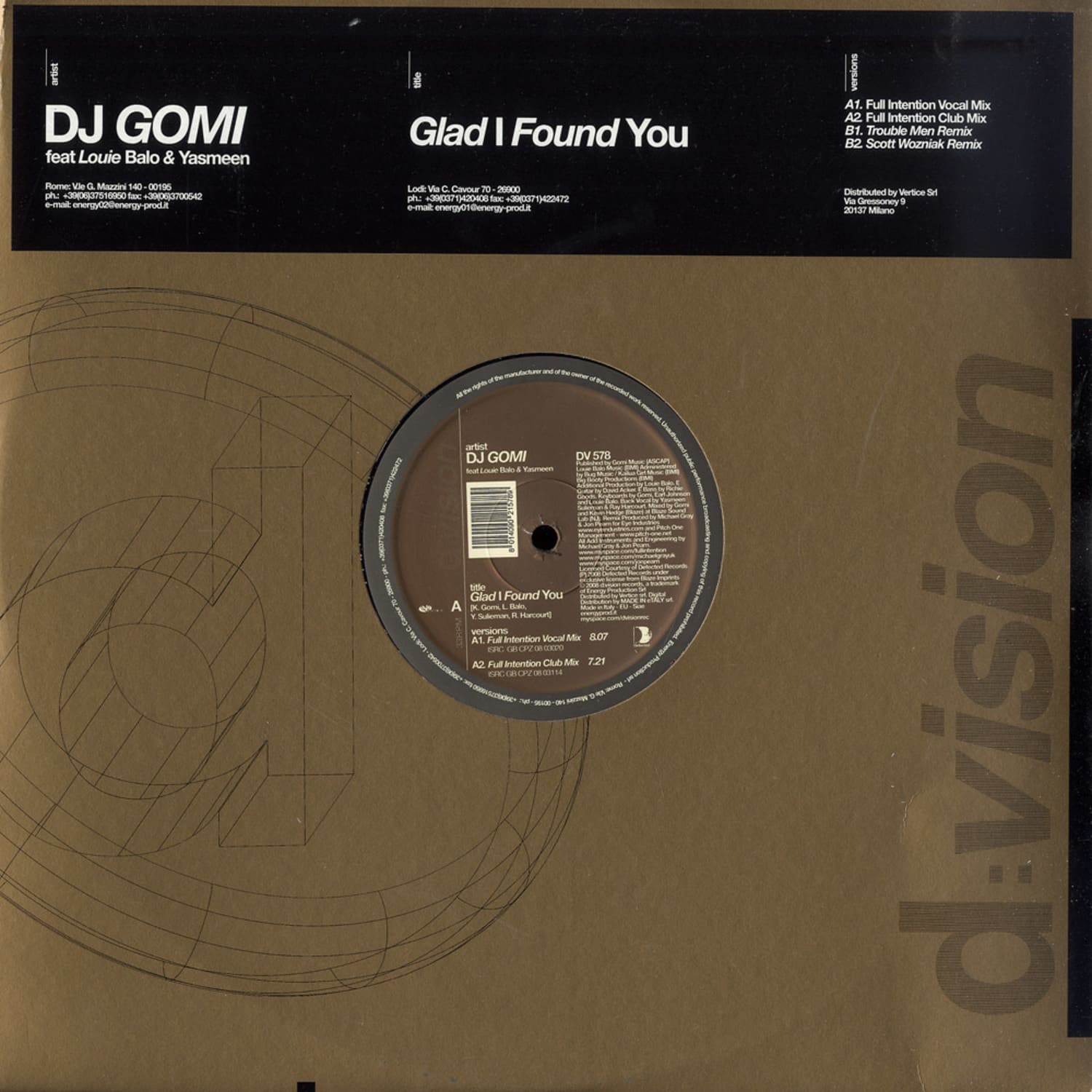 DJ Gomi - GLAD I FOUND YOU