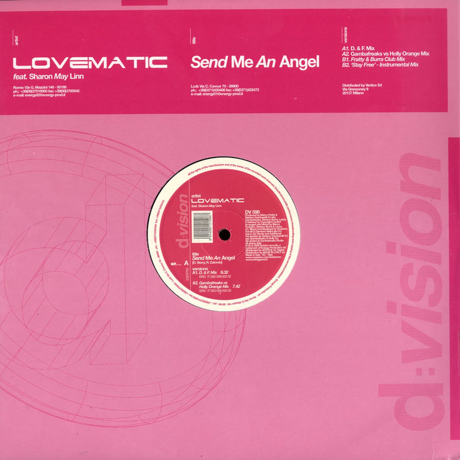 Lovematic - SEND ME AN ANGEL