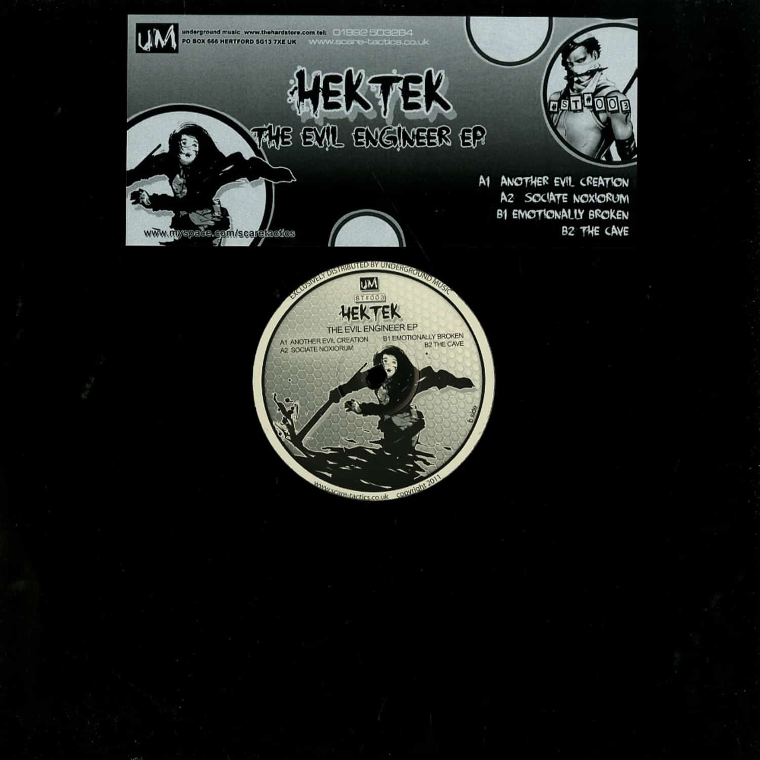 Hektek - THE EVIL ENGINEER EP