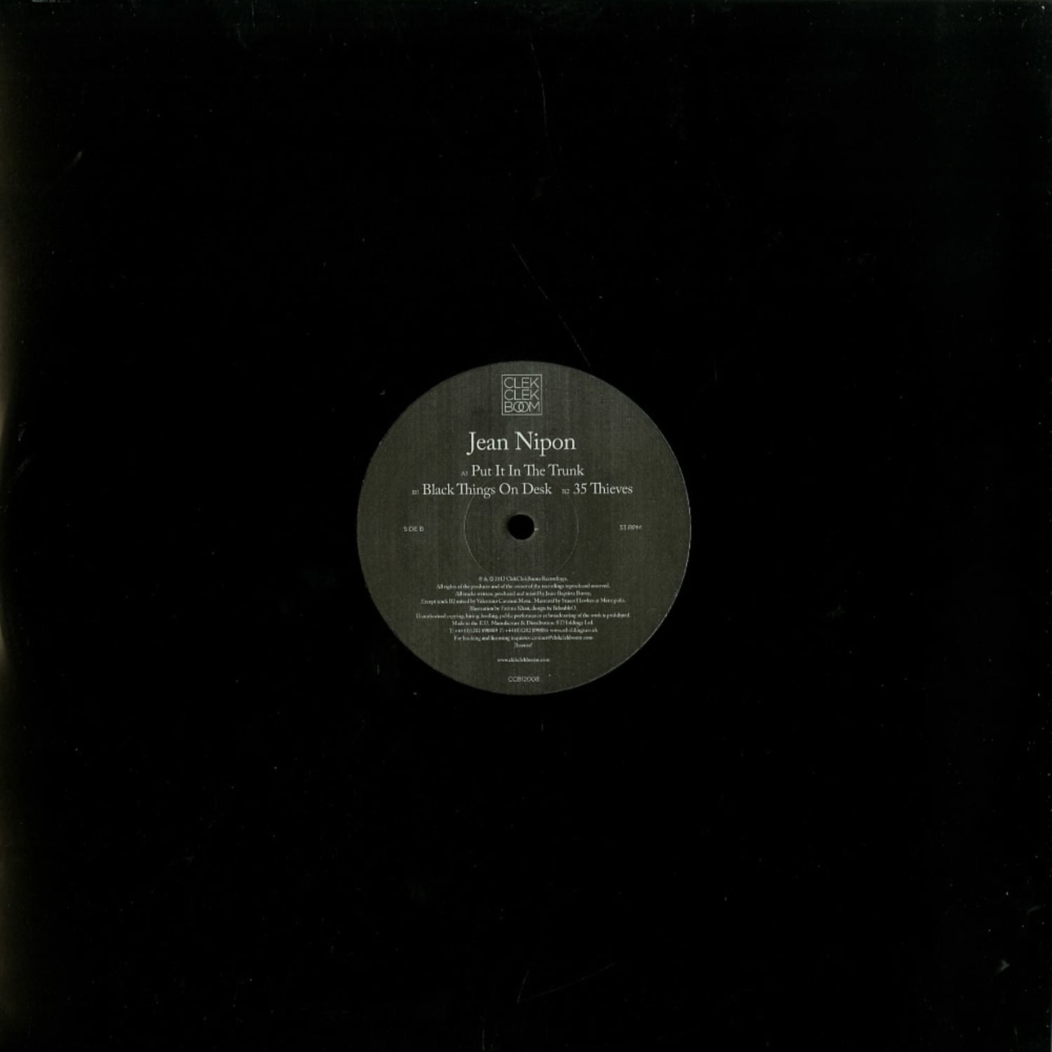 Jean Nipon - PUT IT IN THE TRUNK