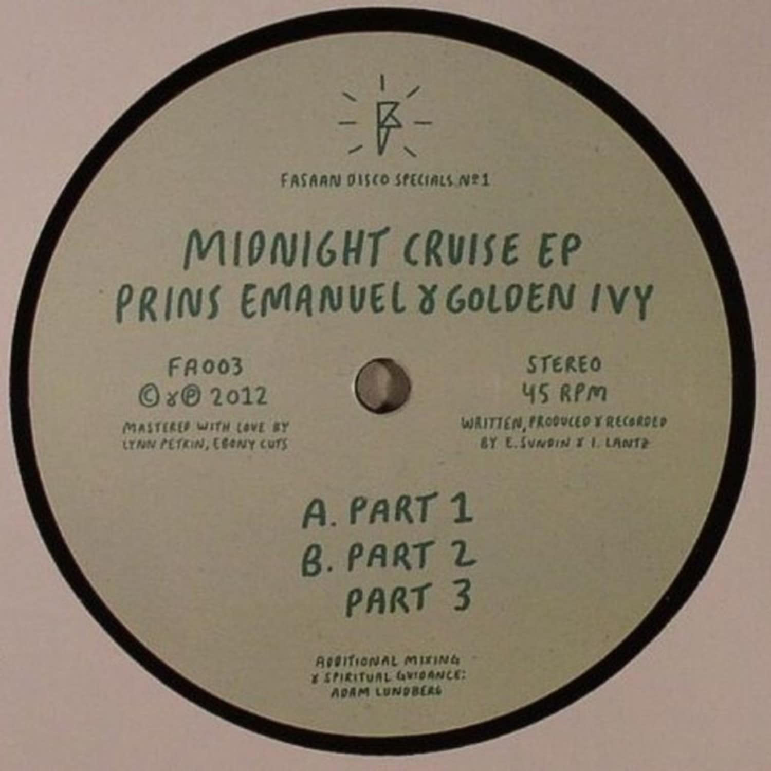 Prins Emanuel & Golden Ivy - THE MIDNIGHT CRUISE EP