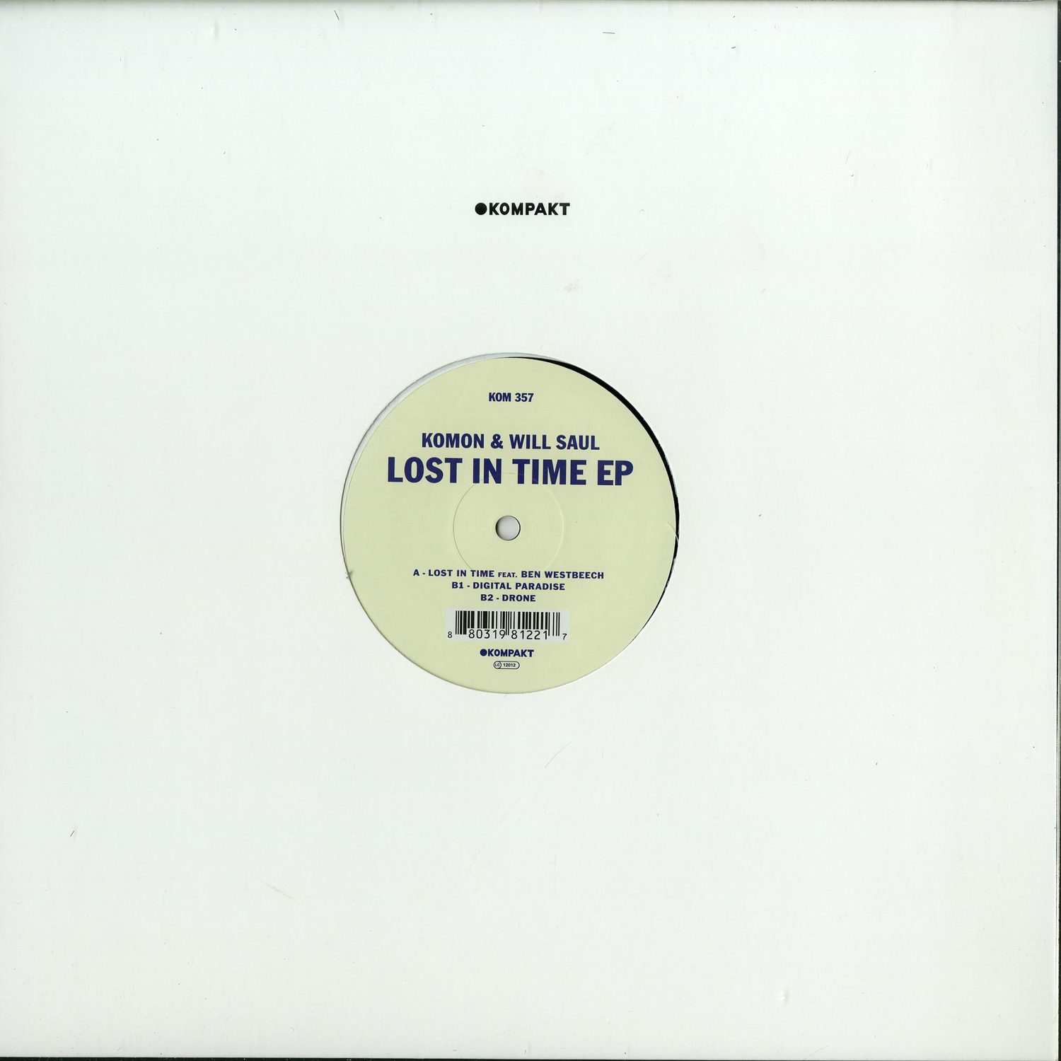 Komon & Will Saul - LOST IN TIME EP