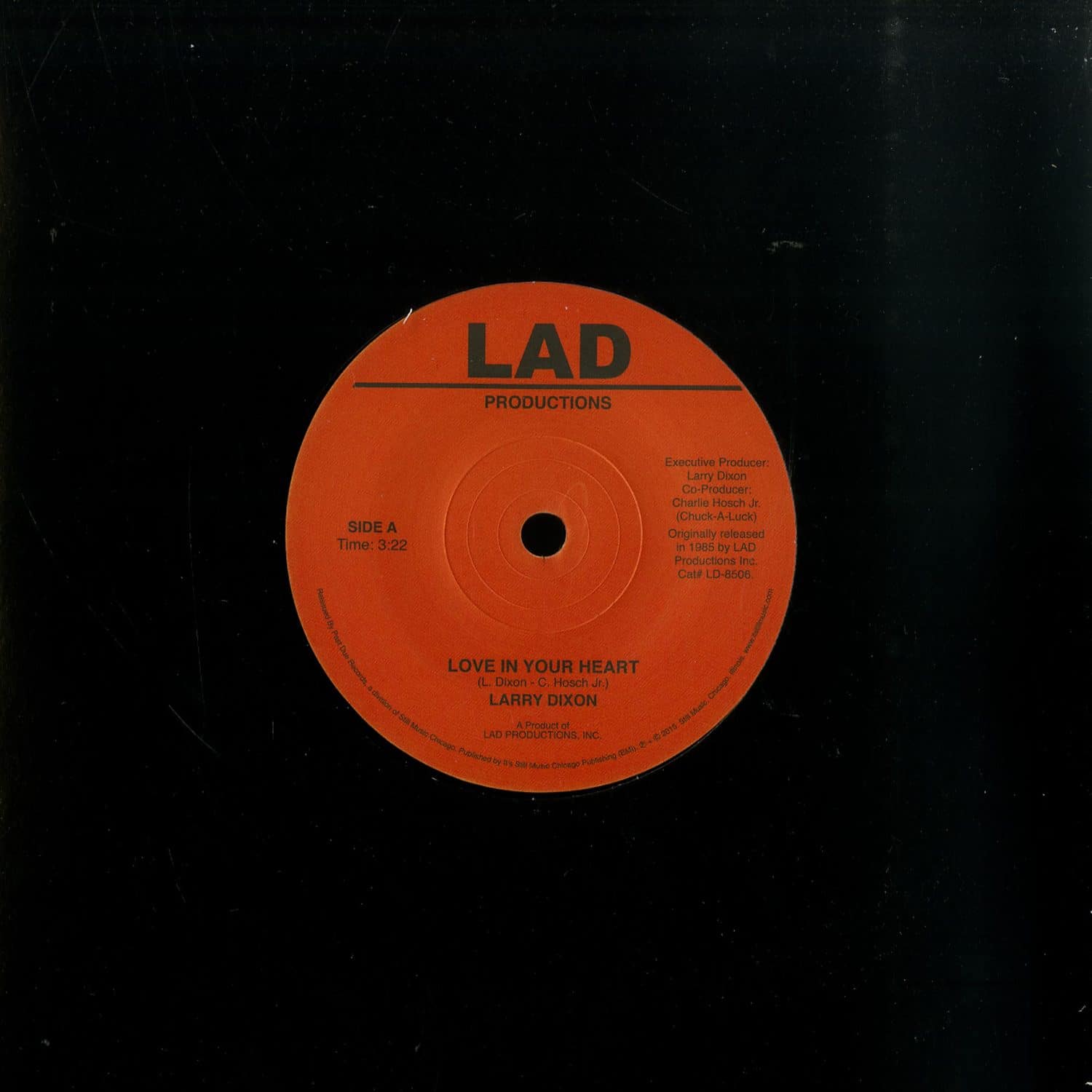 Larry Dixon - LOVE IN YOUR HEART 