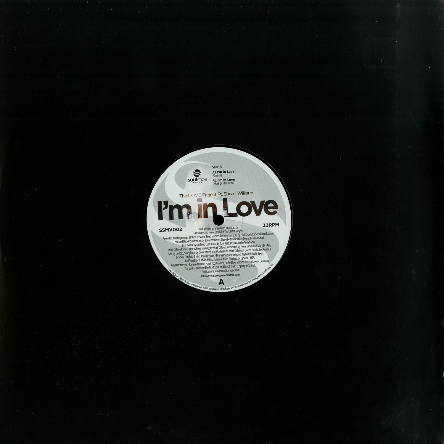 The L.O.V.E Project Feat. Shean Williams - IM IN LOVE