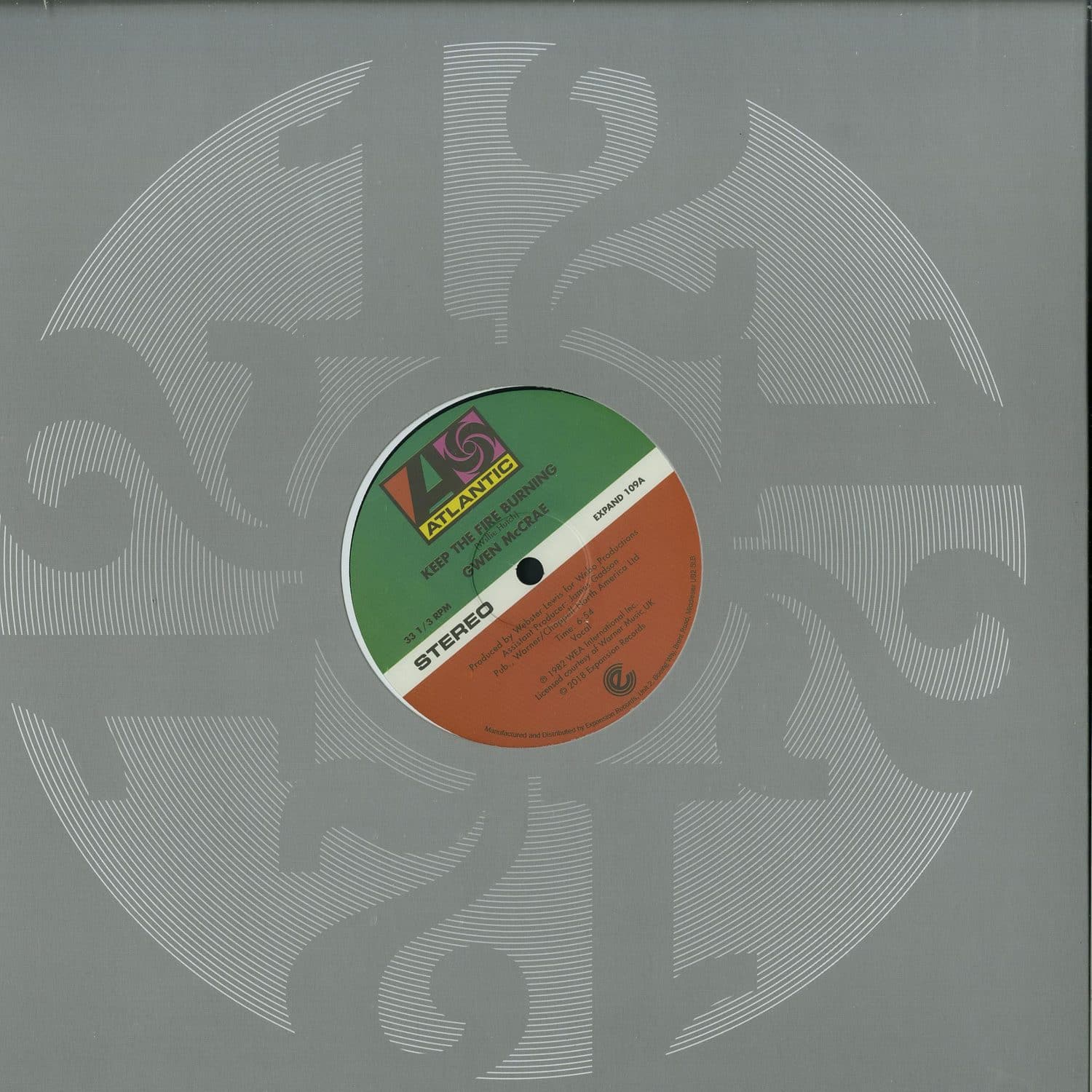Gwen McCrae - KEEP THE FIRE BURNING / FUNKY SENSATION