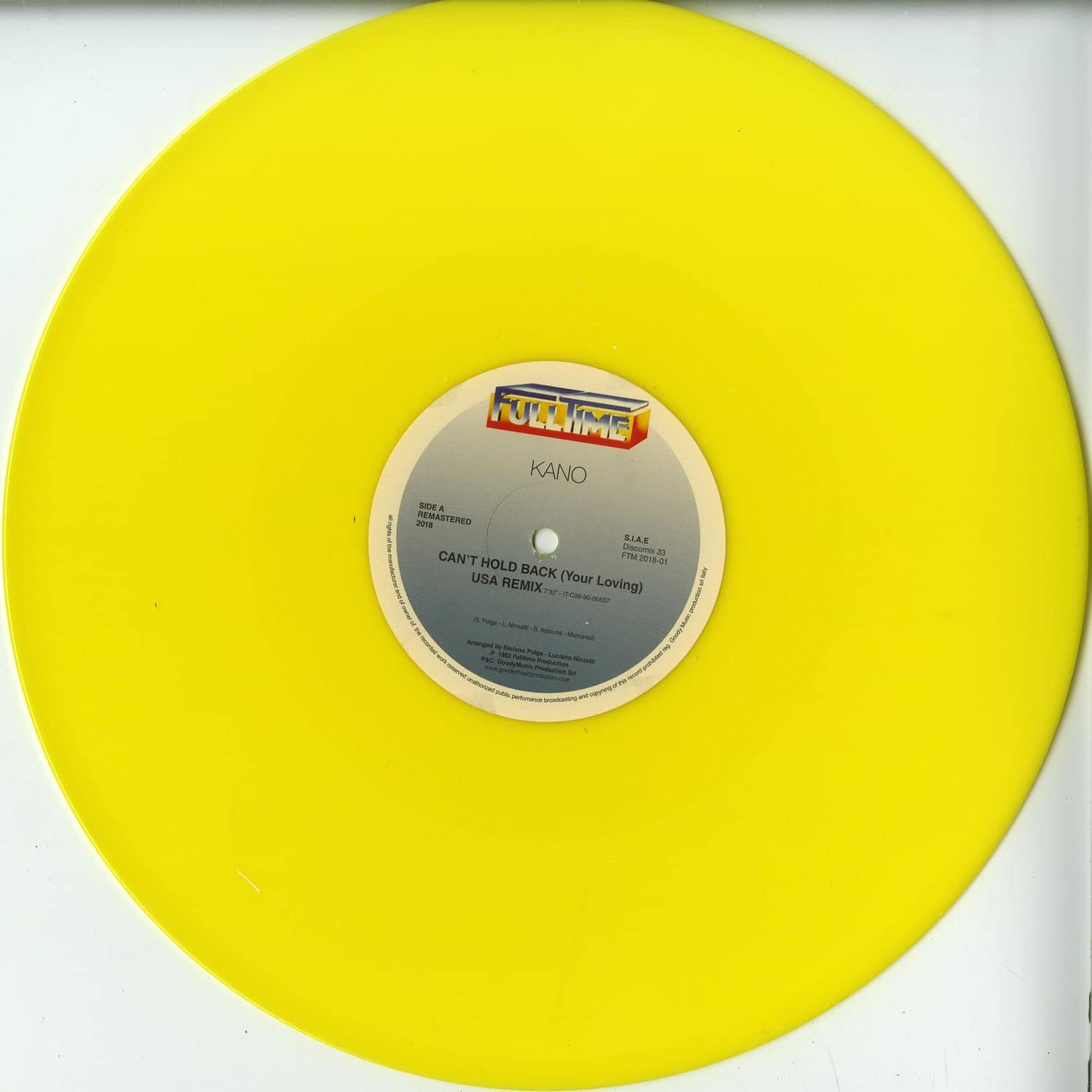 Kano / Jimmy Ross - CAN T HOLD BACK 