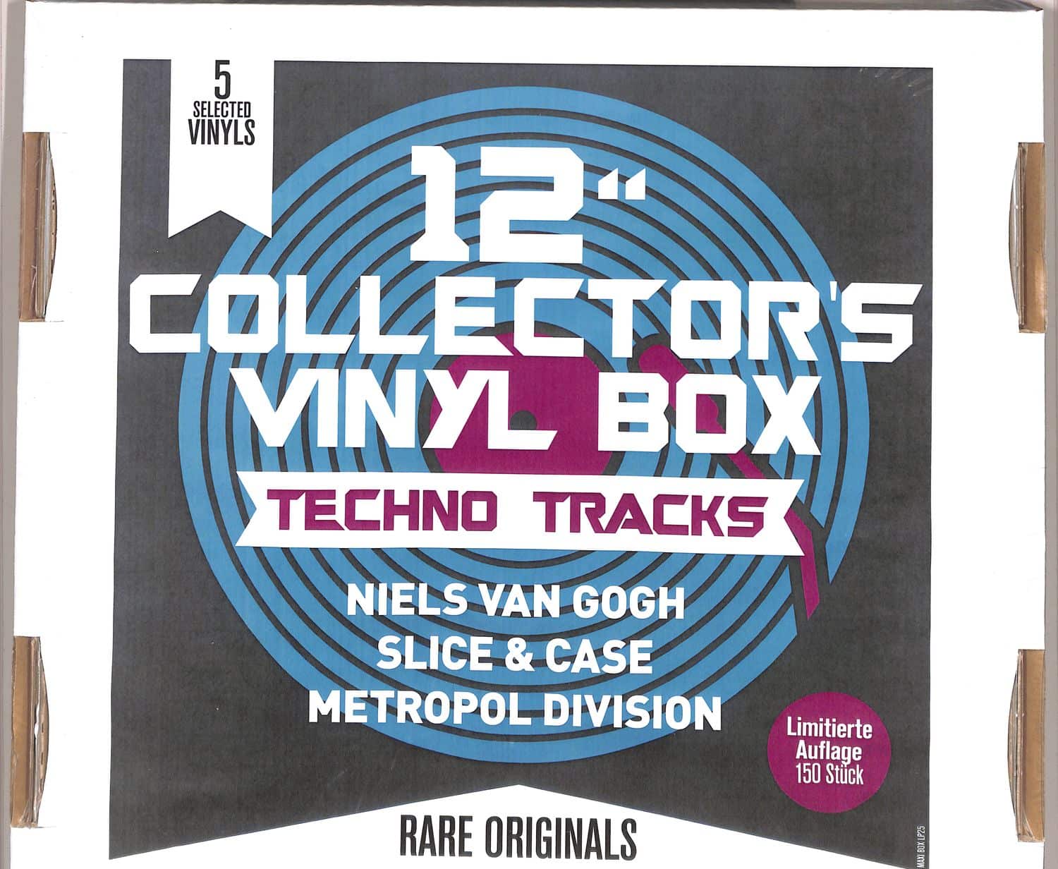 Various Artists - 12Inch COLLECTOR S VINYL BOX: TECHNO TRACKS 