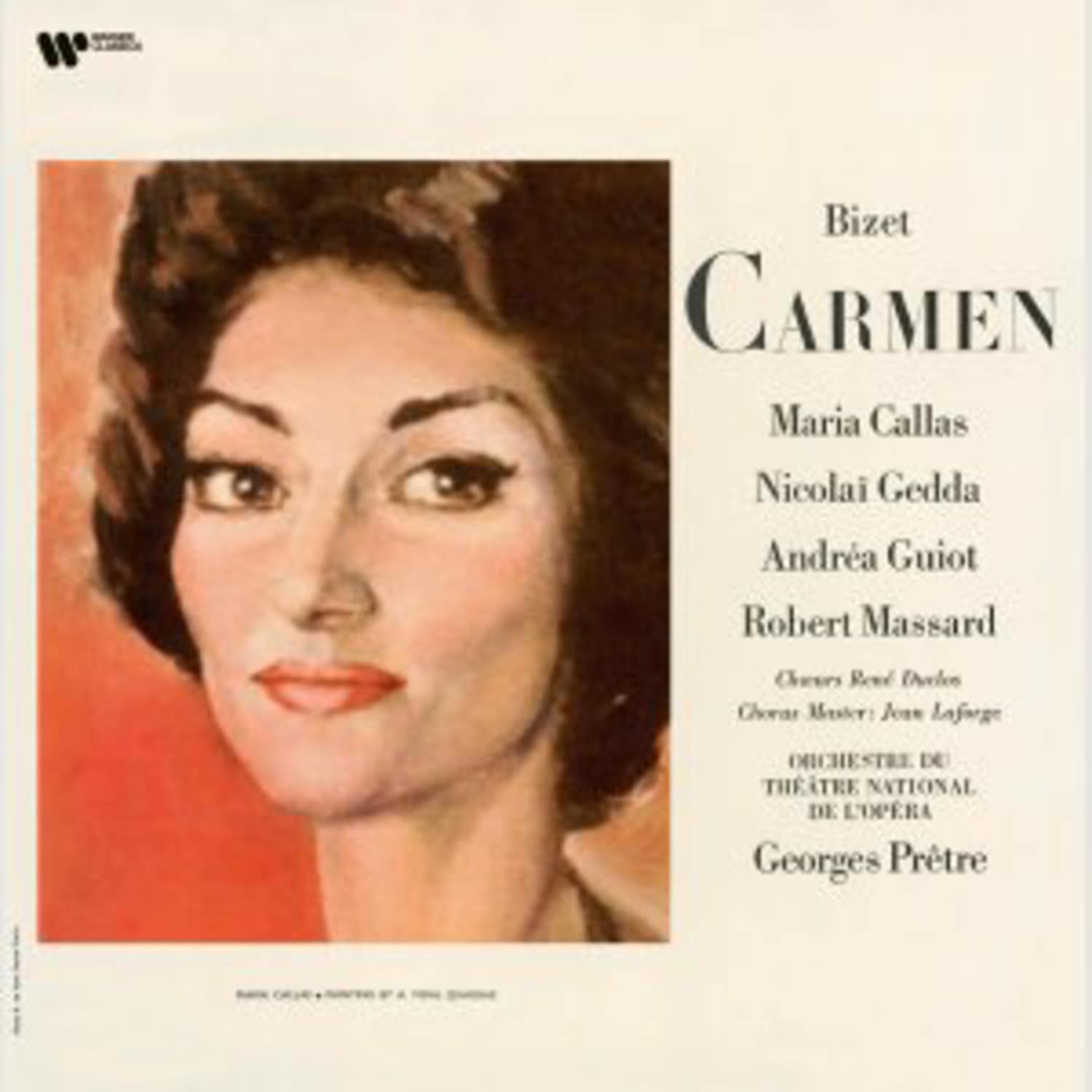 Maria Callas / Gedda / Guiot / Massard / Pretre / OOP - CARMEN 