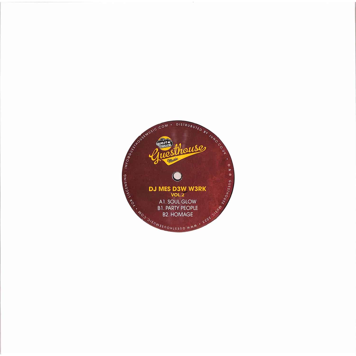 DJ Mes - D3W W3RK VOL 2