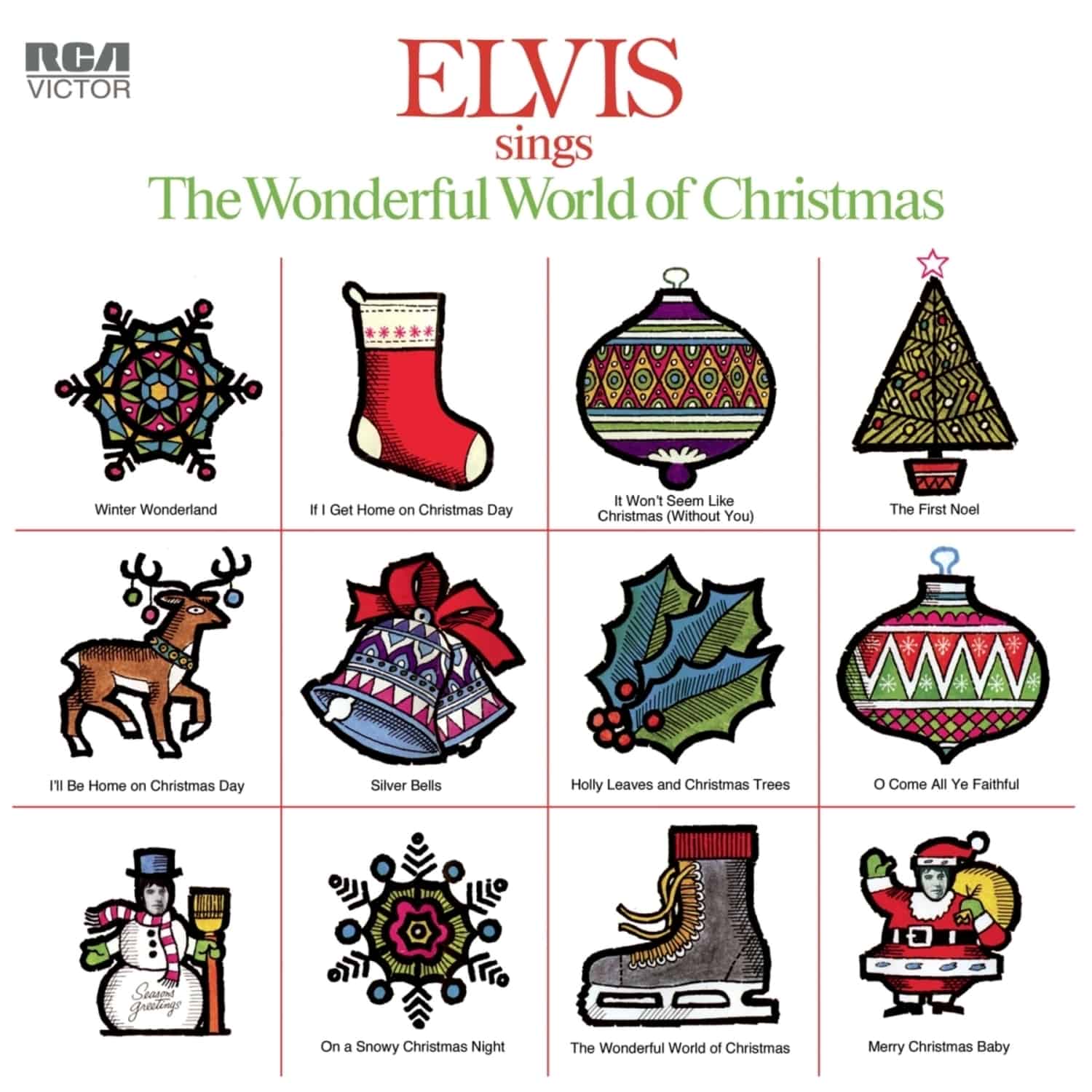 Elvis Presley - ELVIS SINGS THE WONDERFUL WORLD OF CHRISTMAS 